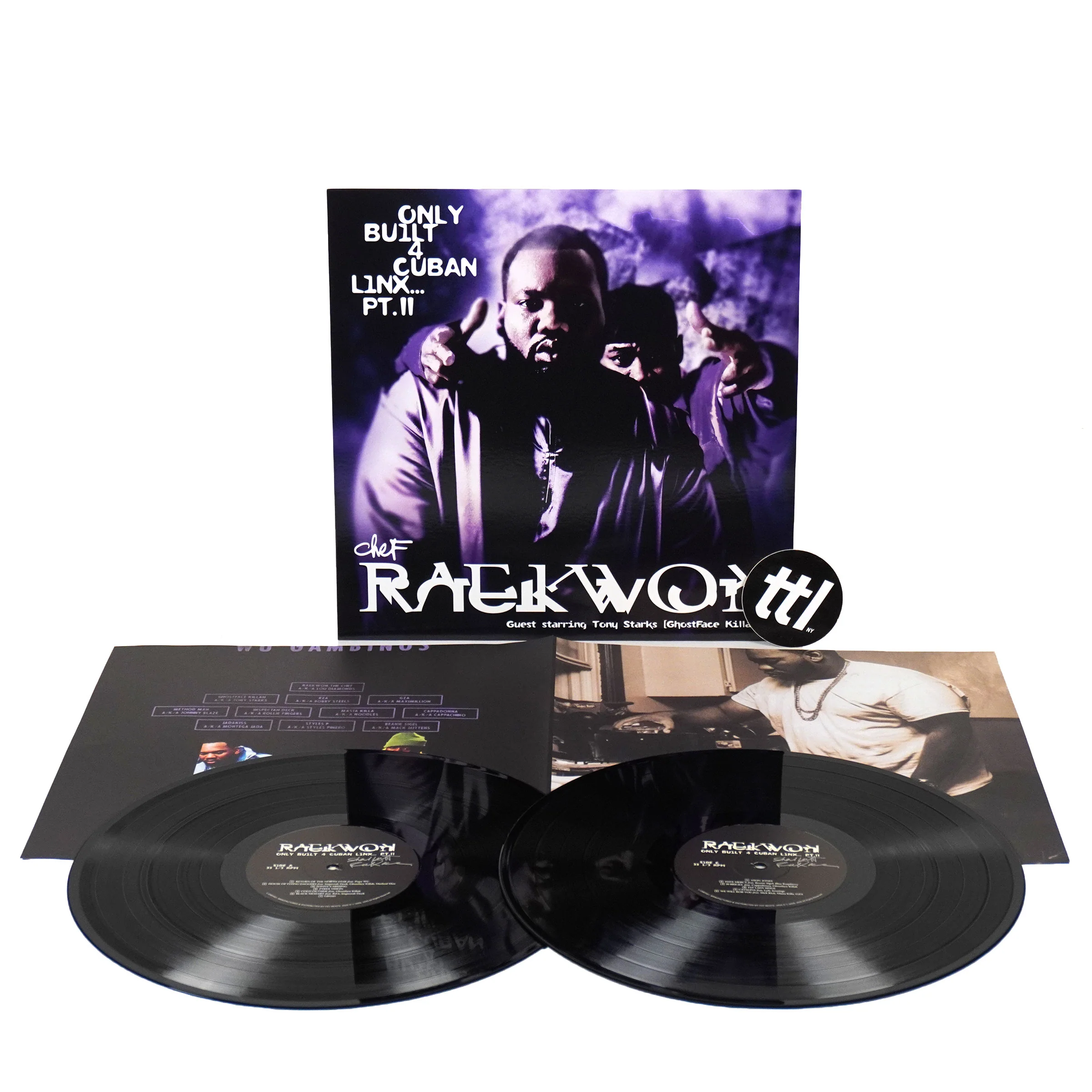 Raekwon: Only Built 4 Cuban Linx Pt.II Vinyl 2LP - Image 2