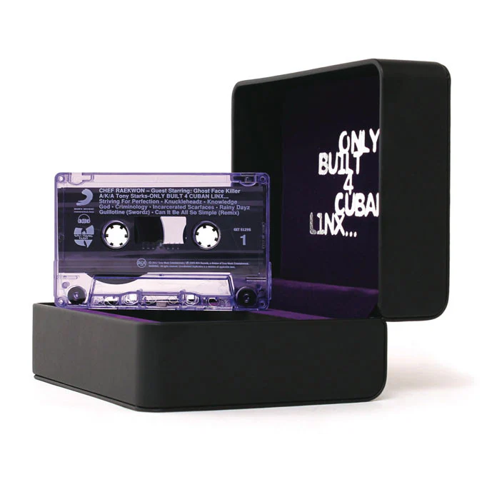 Raekwon: Only Built 4 Cuban Linx Purple Tape Watch Box Deluxe Cassette - Image 12