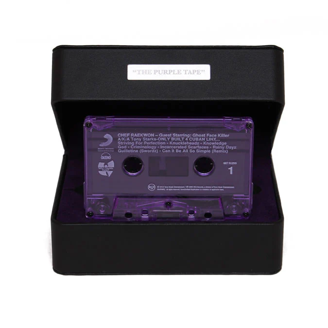 Raekwon: Only Built 4 Cuban Linx Purple Tape Watch Box Deluxe Cassette - Image 13