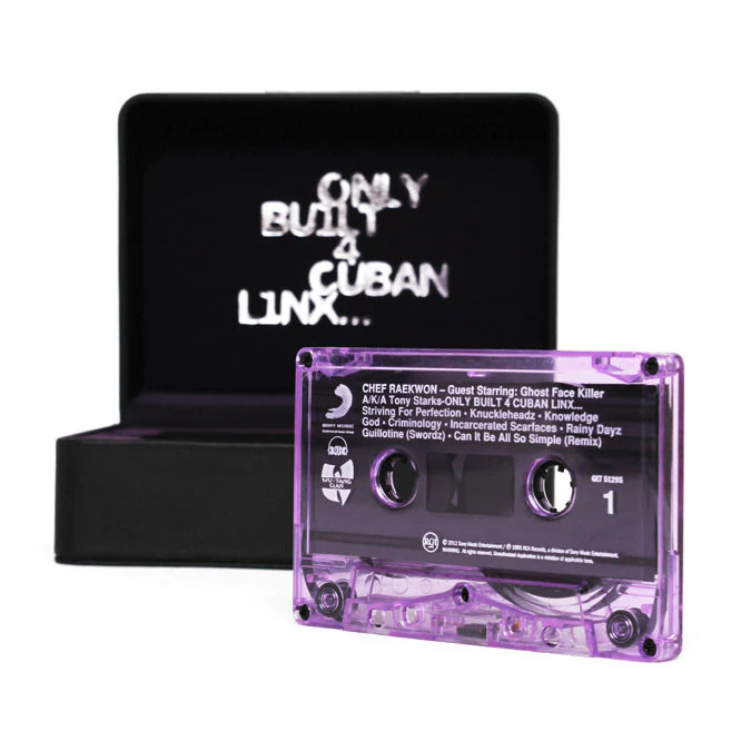 Raekwon: Only Built 4 Cuban Linx Purple Tape Watch Box Deluxe Cassette - Image 2