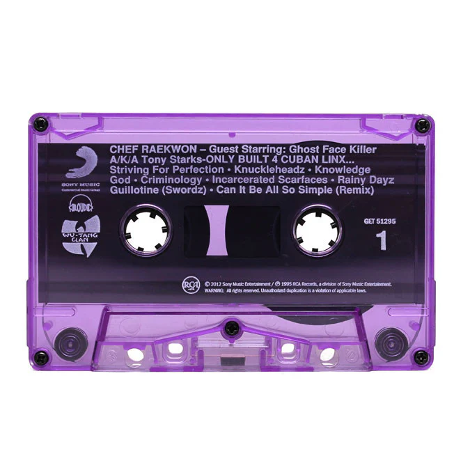 Raekwon: Only Built 4 Cuban Linx Purple Tape Watch Box Deluxe Cassette - Image 3