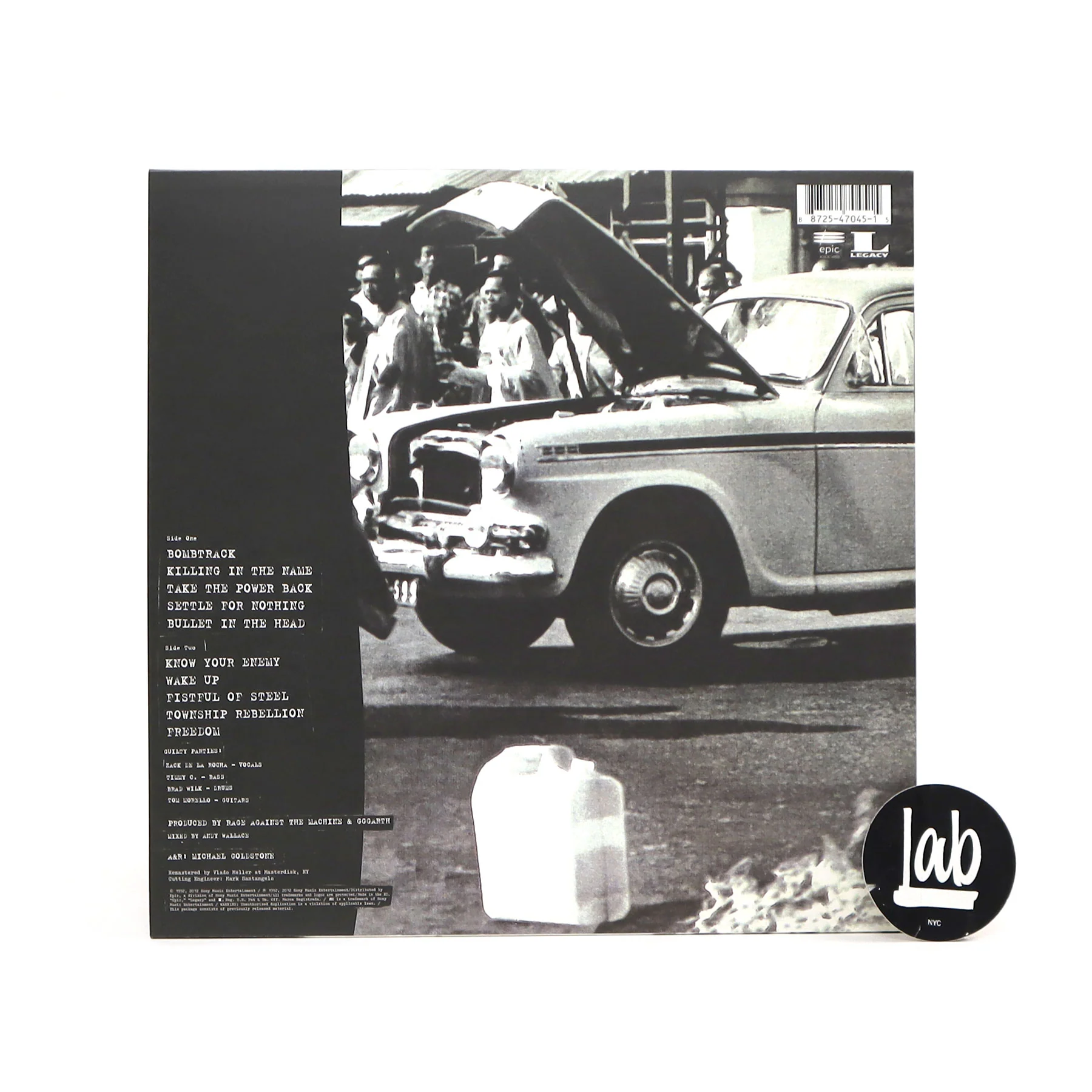 Rage Against The Machine: Rage Against The Machine (180g) Vinyl LP - Image 3