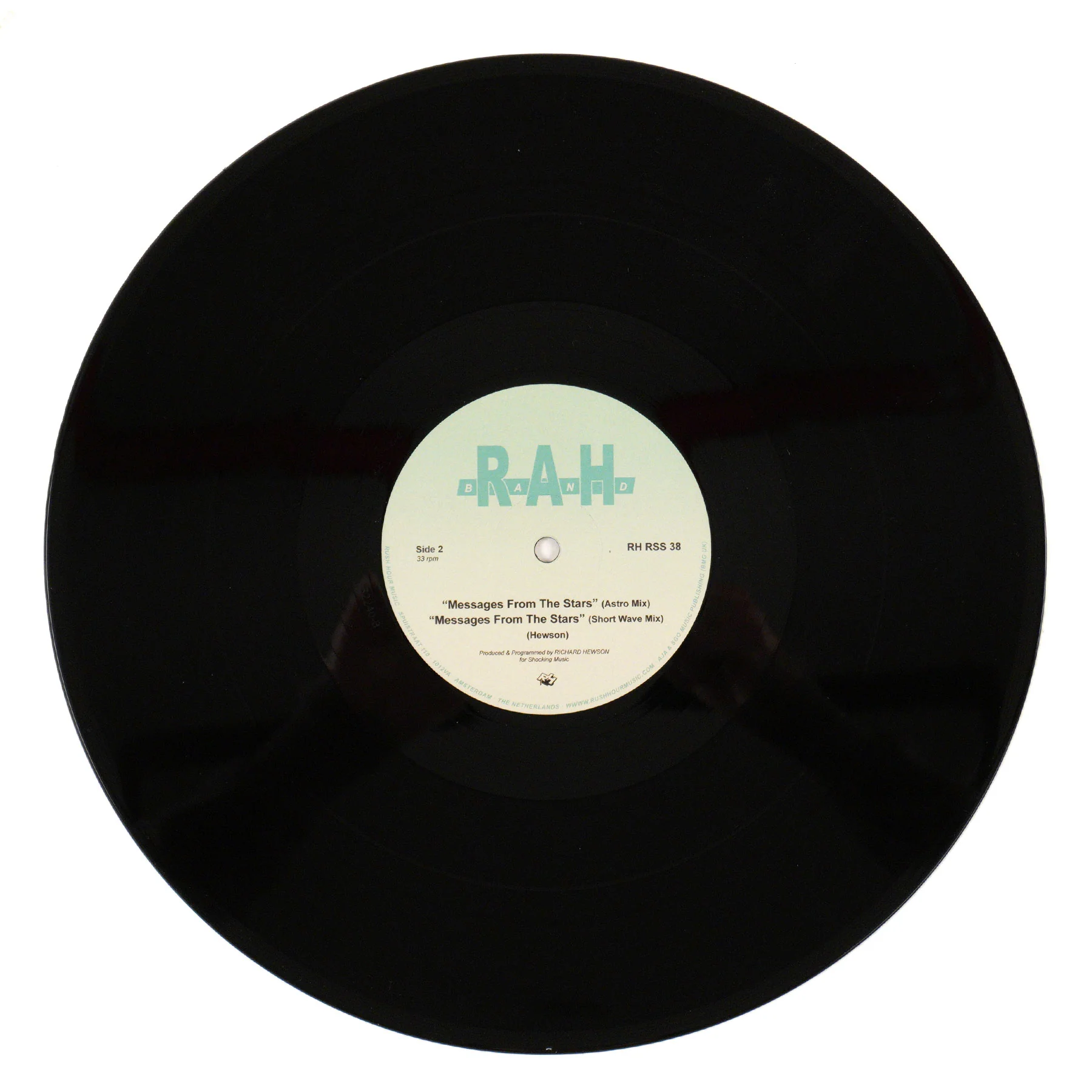 RAH Band: Messages From The Stars Vinyl 12" - Image 3