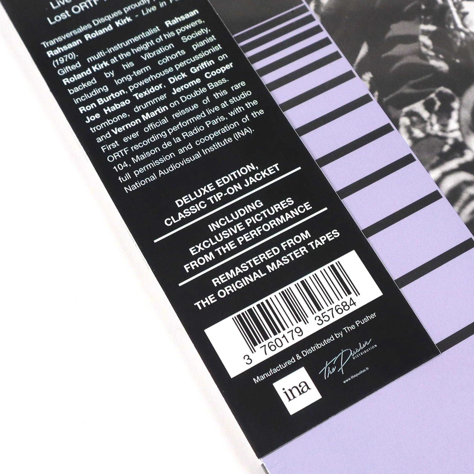 Rahsaan Roland Kirk: Live In Paris 1970 Vinyl LP - Image 4