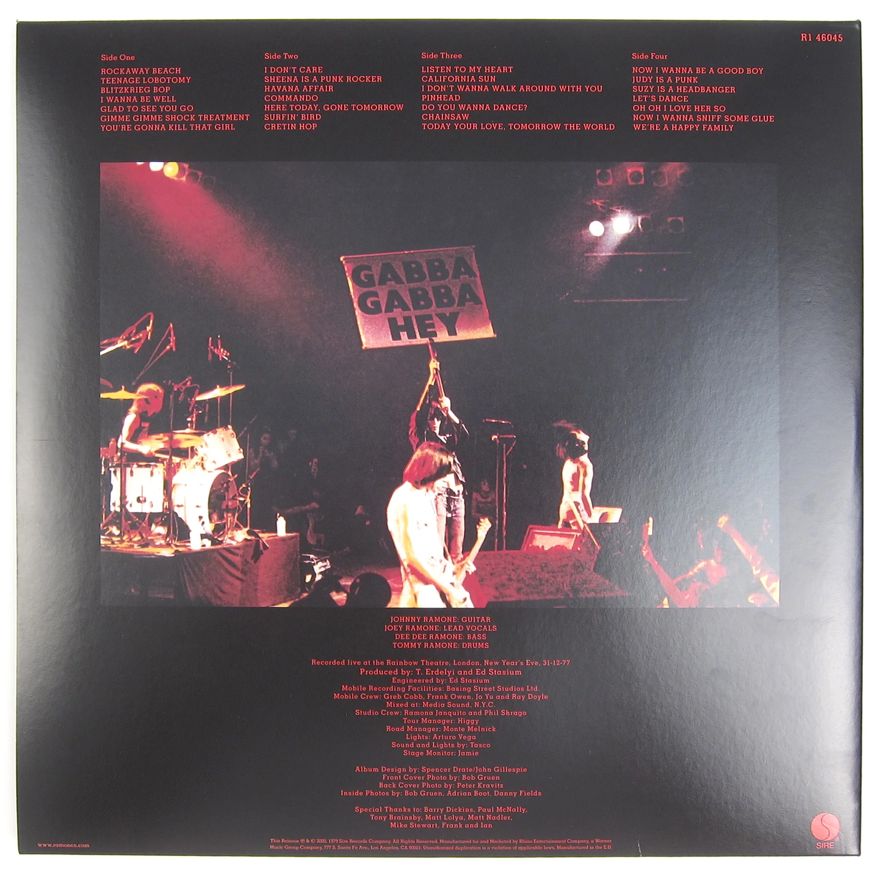 Ramones: It's Alive (Colored Vinyl) Vinyl 2LP - Image 3