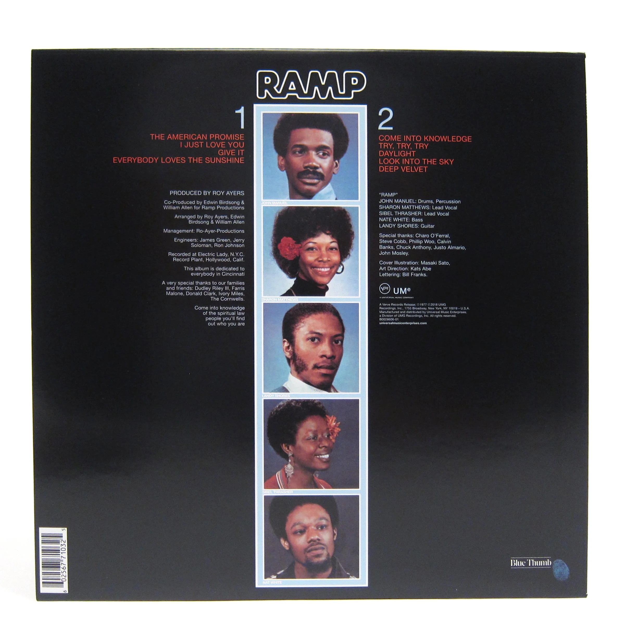 RAMP: Come Into Knowledge (Roy Ayers) Vinyl LP - Image 2