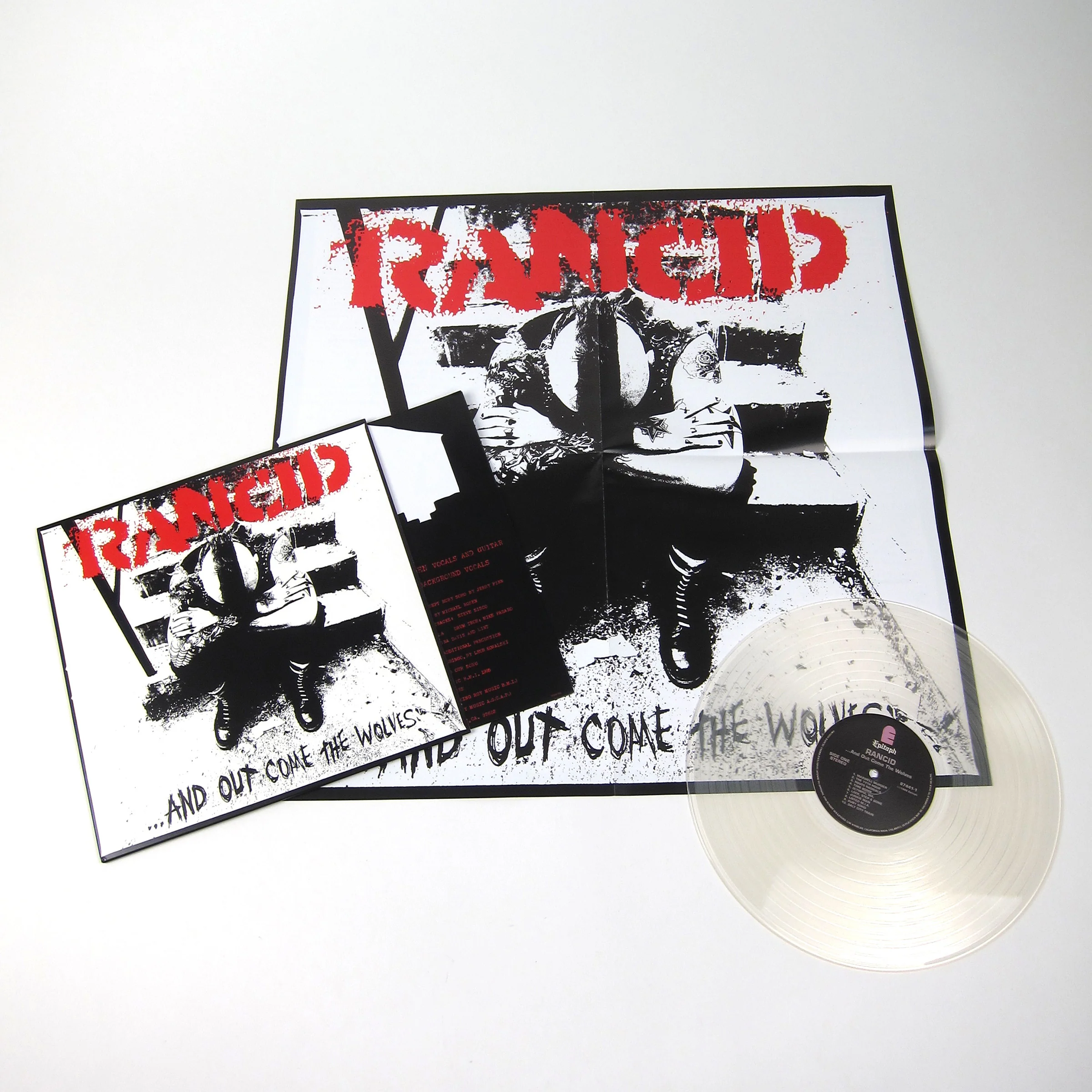 Rancid: And Out Come The Wolves (180g, Clear Colored Vinyl) Vinyl LP - Image 2