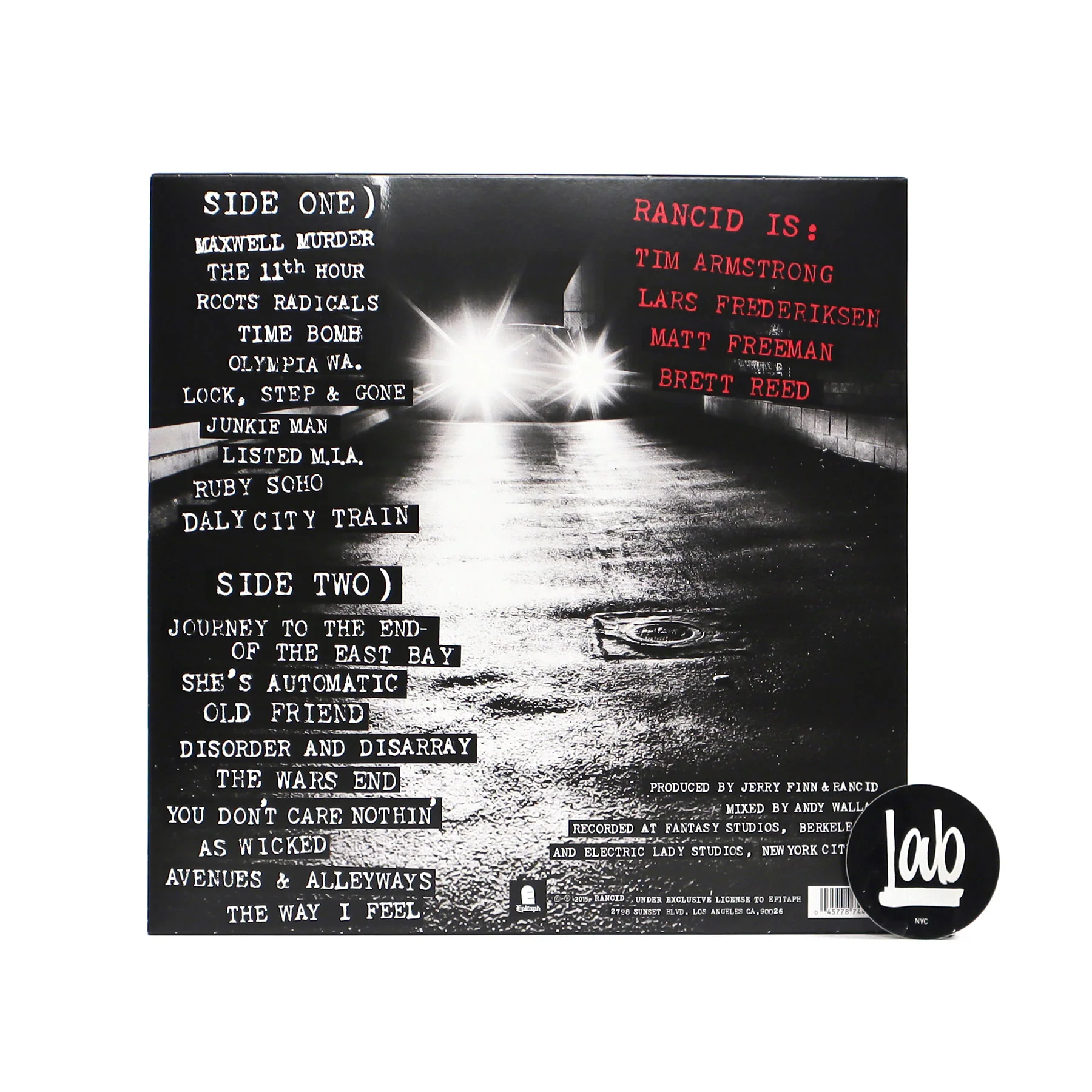 Rancid: And Out Come The Wolves (180g) Vinyl LP - Image 3