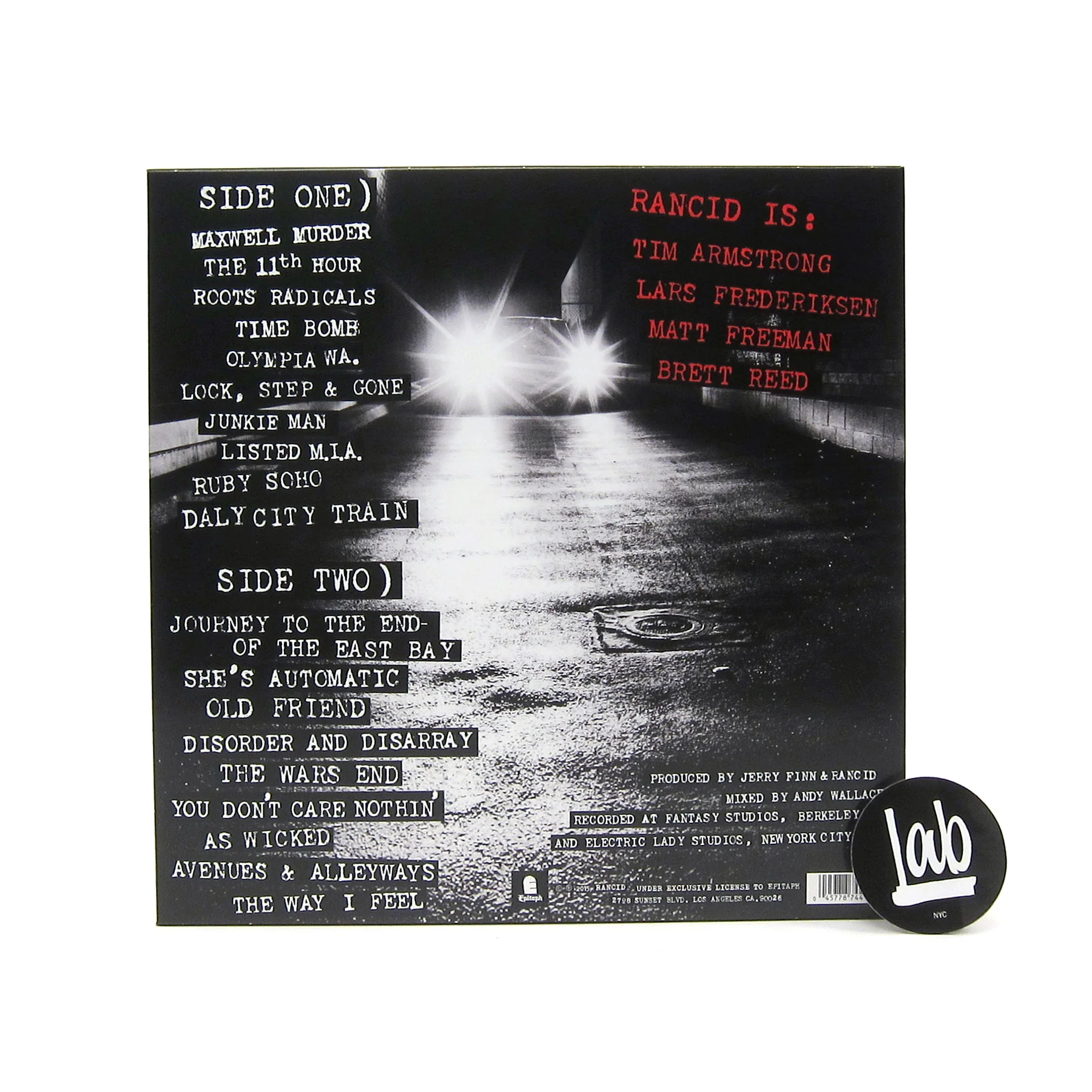 Rancid: ...And Out Come The Wolves - 25th Anniversary Edition (Silver Colored Vinyl) Vinyl LP - Image 3