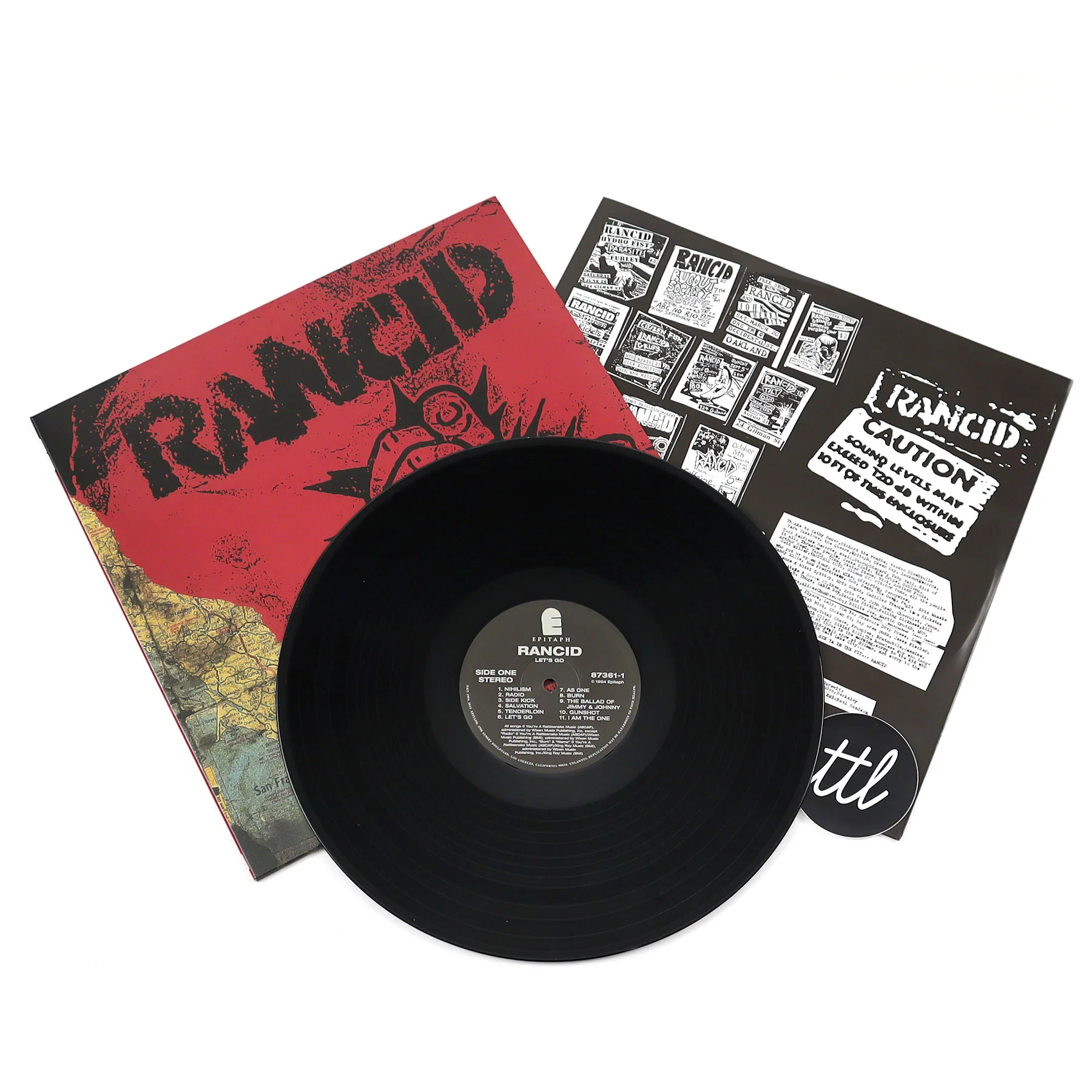 Rancid: Let's Go Vinyl LP - Image 2