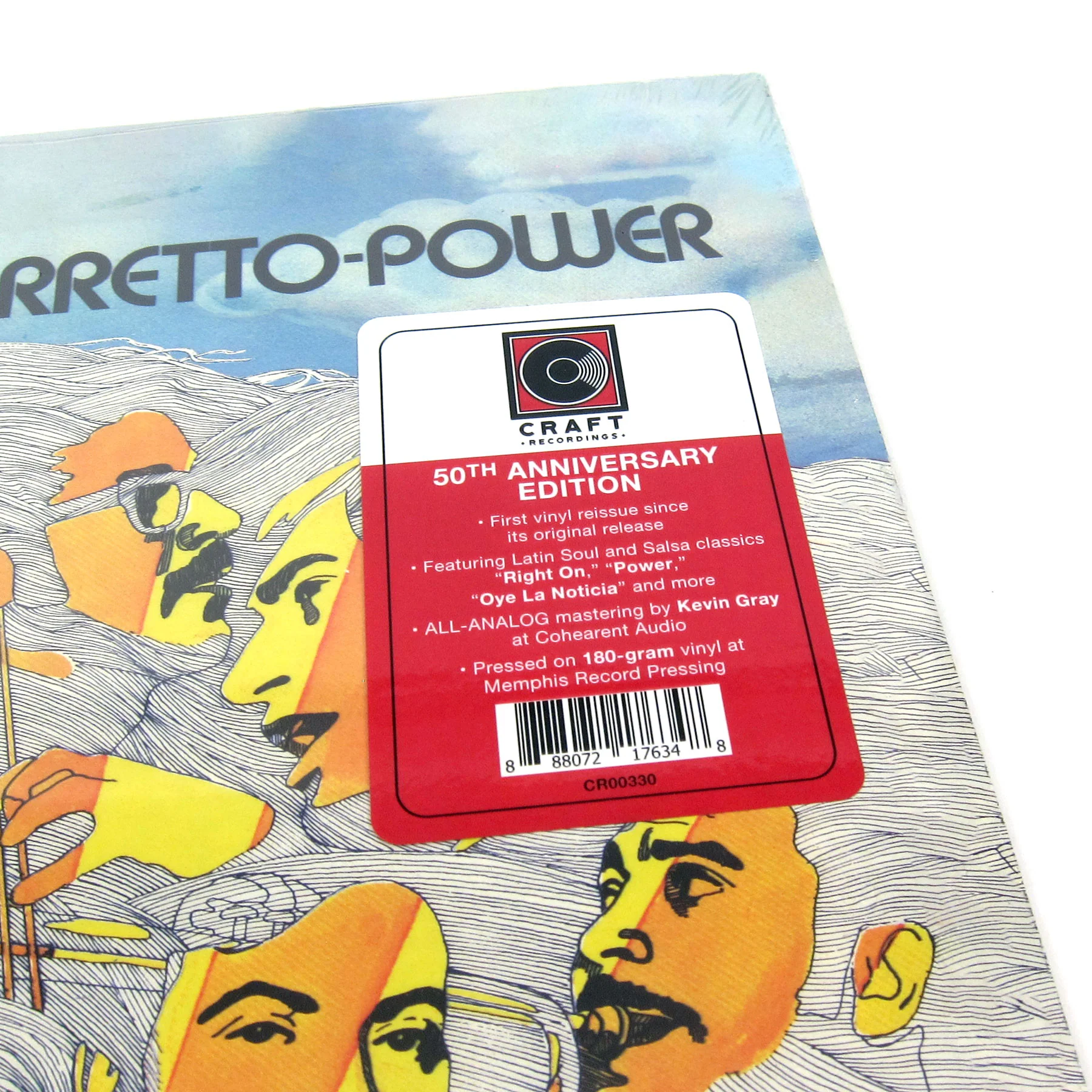 Ray Barretto: Barretto Power (180g) Vinyl LP - Image 3