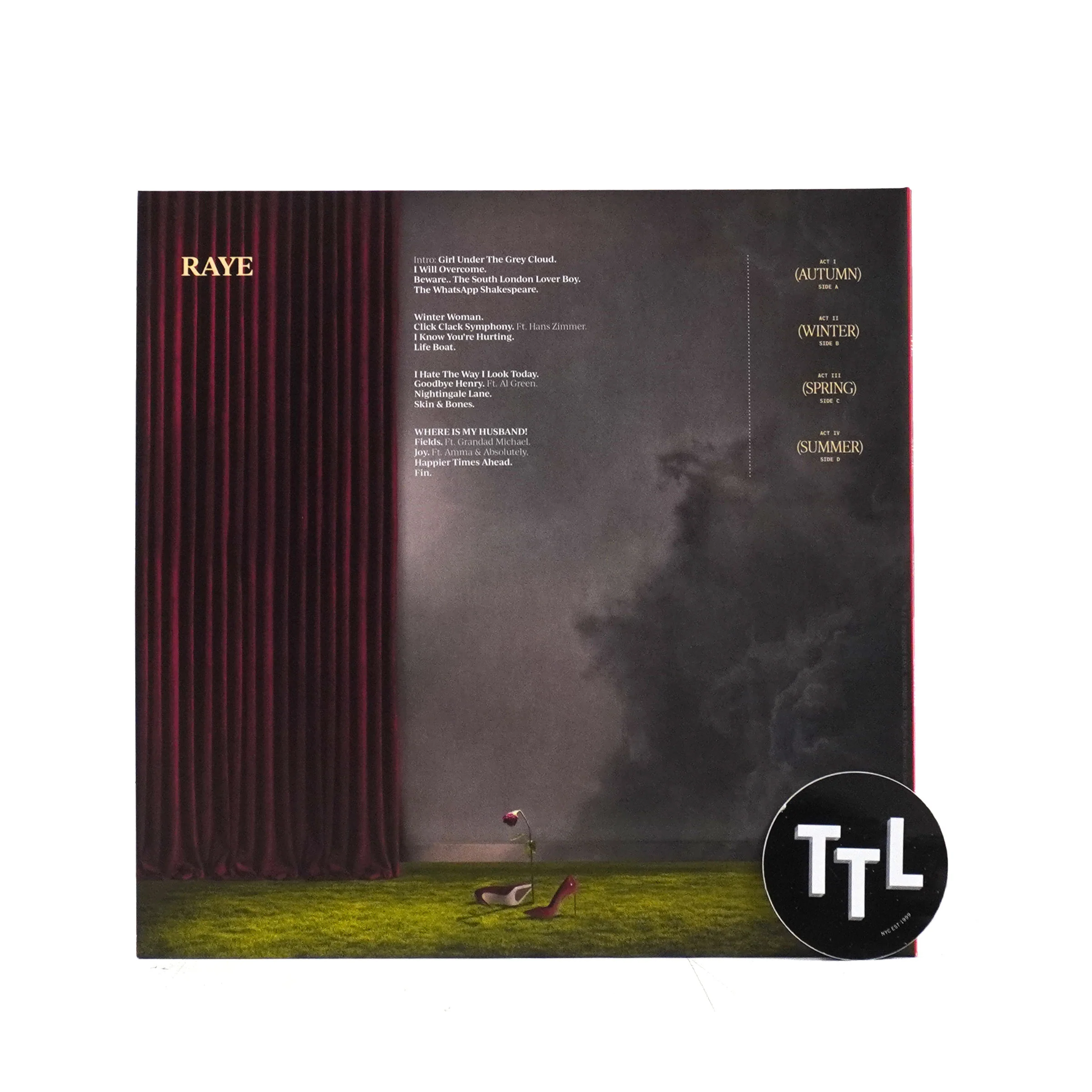 Raye: This Music May Contain Hope (Indie Exclusive Colored Vinyl) Vinyl LP - Image 3