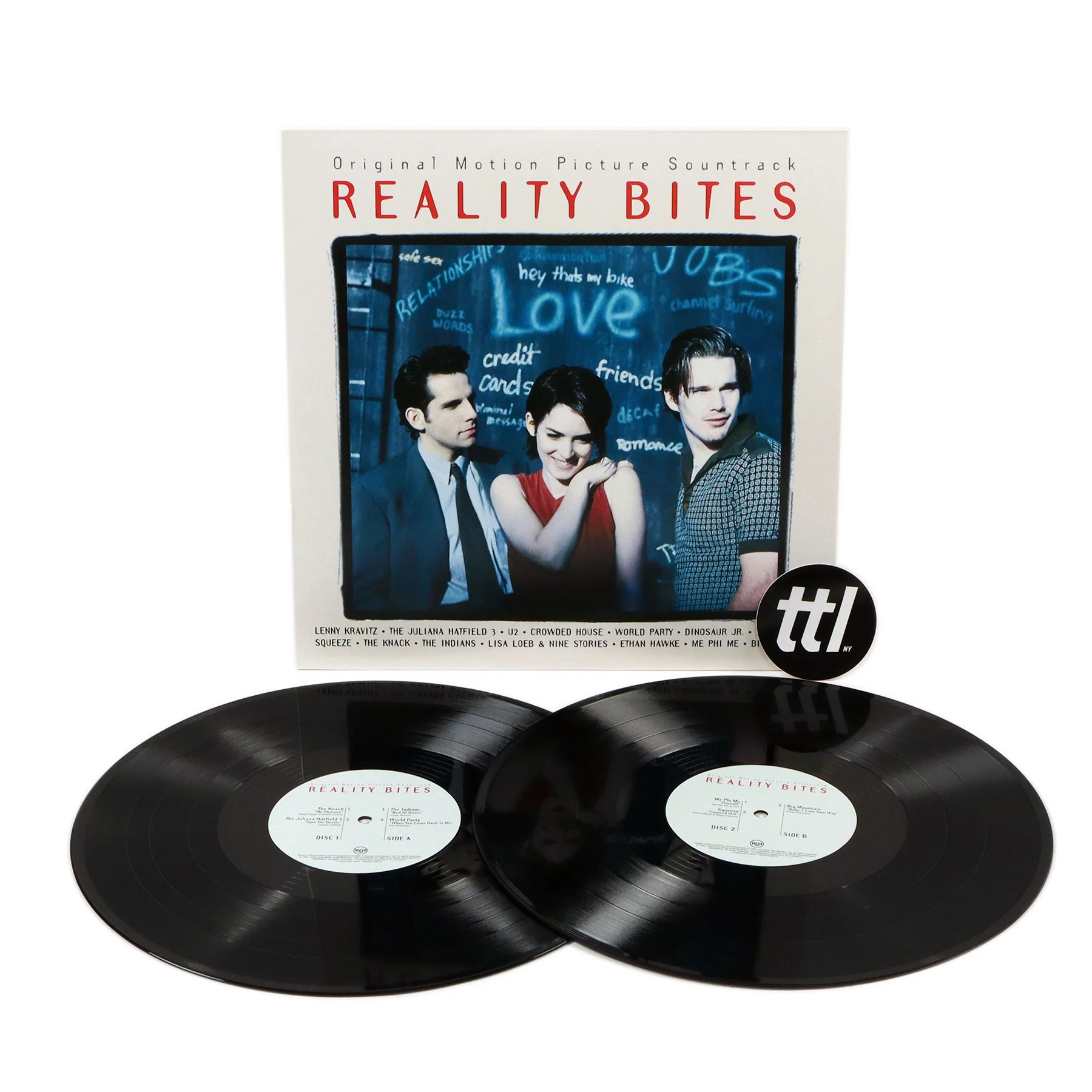 Reality Bites: Reality Bites Soundtrack Vinyl 2LP - Image 2