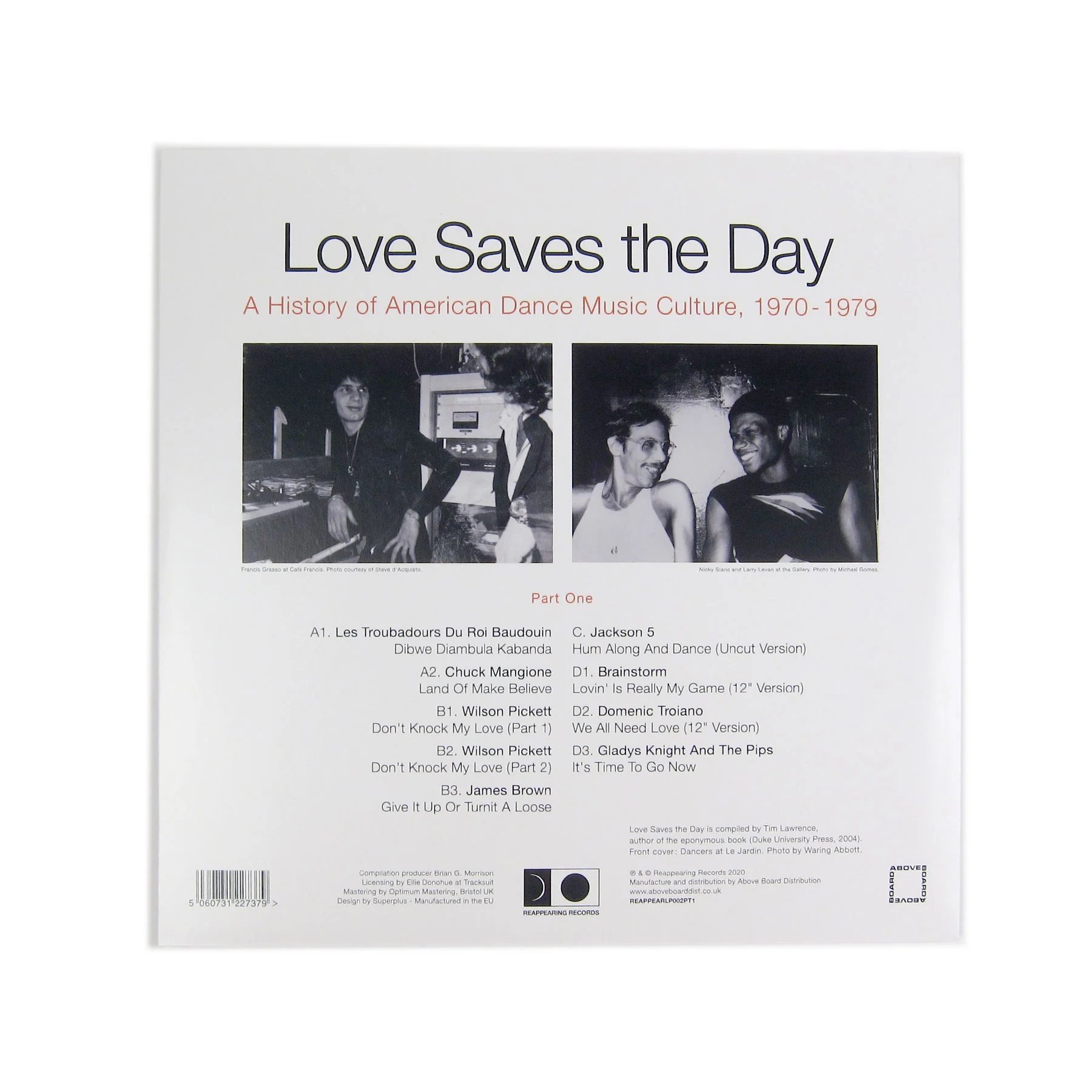 Reappearing Records: Love Saves The Day - A History Of American Dance Music Culture 1970-79 Part 1 Vinyl 2LP - Image 3