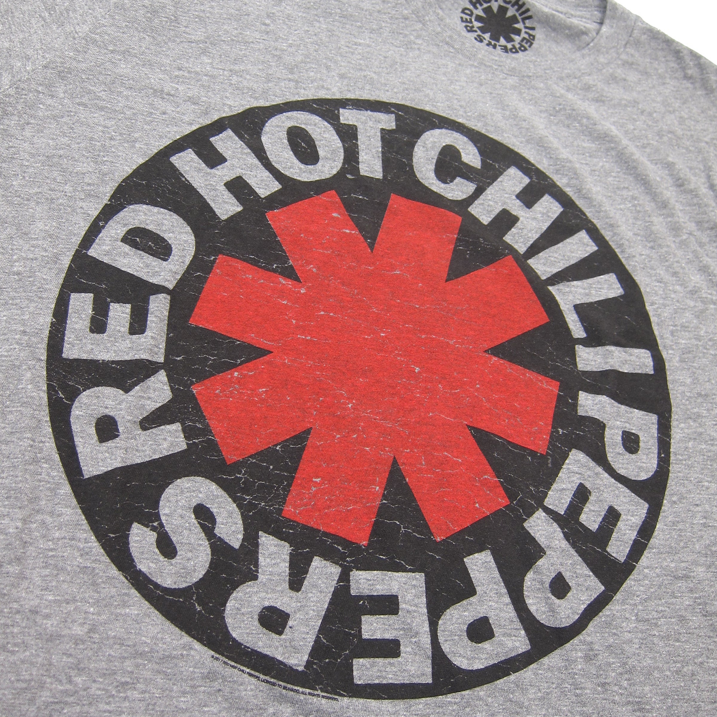 Red Hot Chili Peppers: Asterisk Shirt - Heather Grey - Image 2