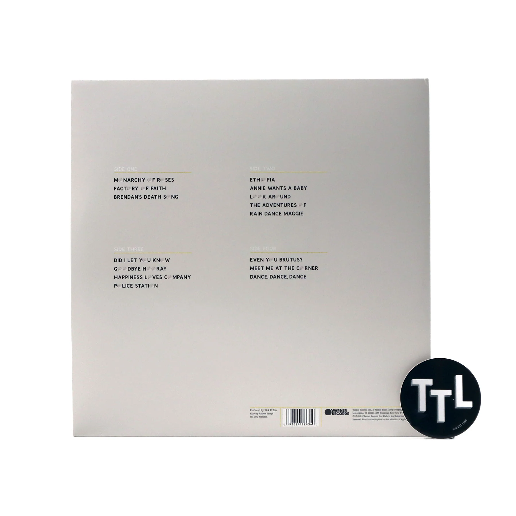 Red Hot Chili Peppers: I'm With You Vinyl 2LP - Image 3