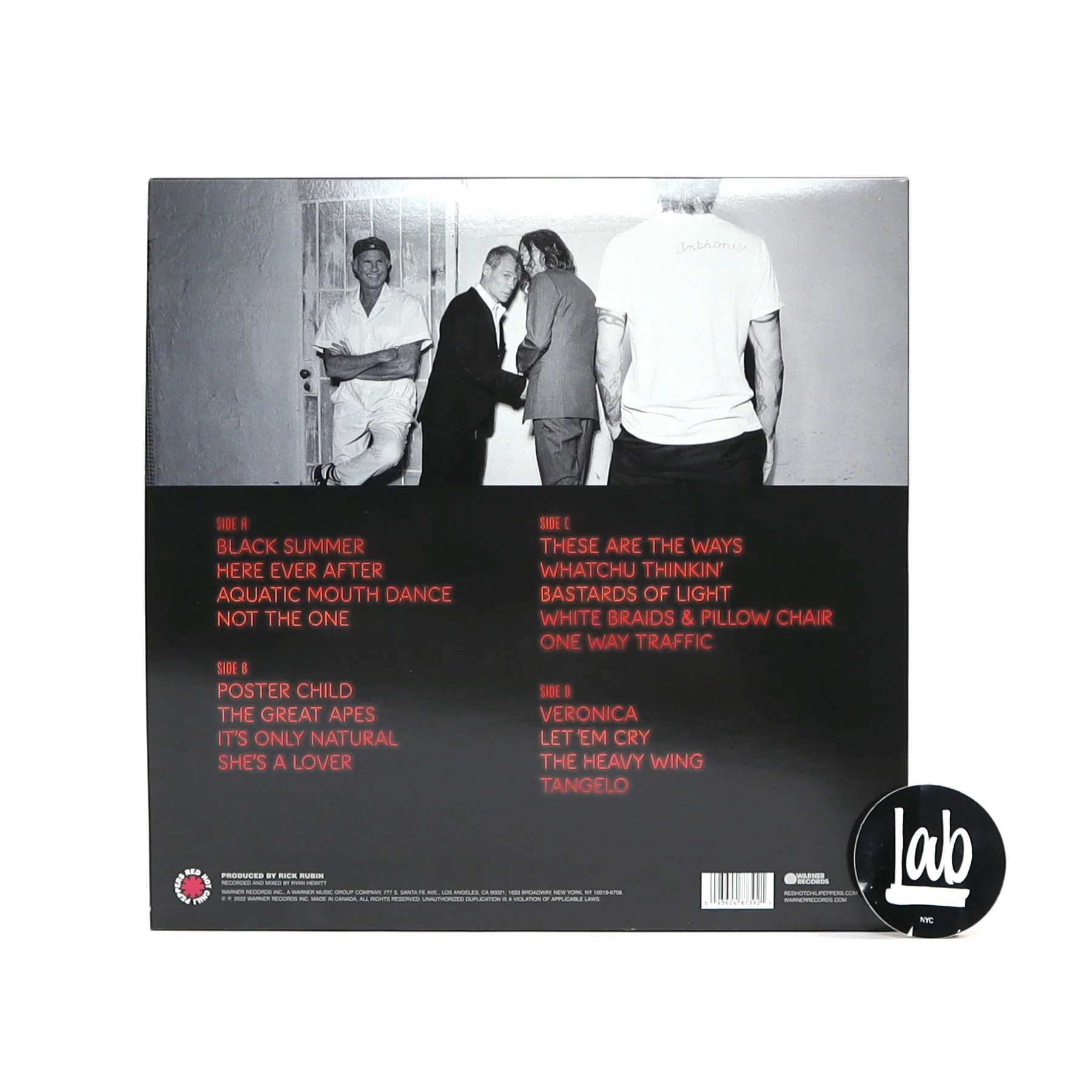 Red Hot Chili Peppers: Unlimited Love (Indie Exclusive Colored Vinyl) Vinyl 2LP - Image 3