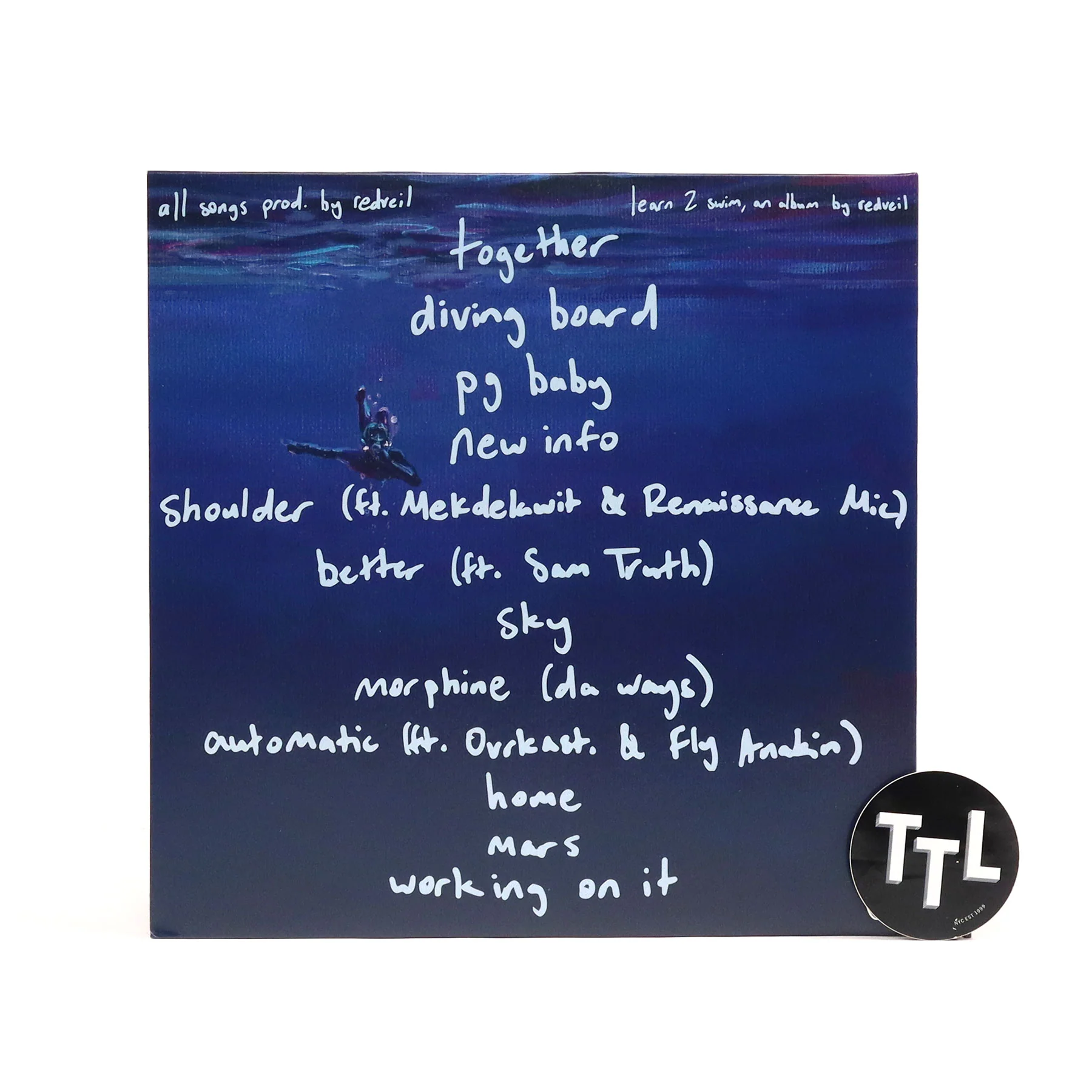 Redveil: Learn 2 Swim Vinyl LP - Image 3