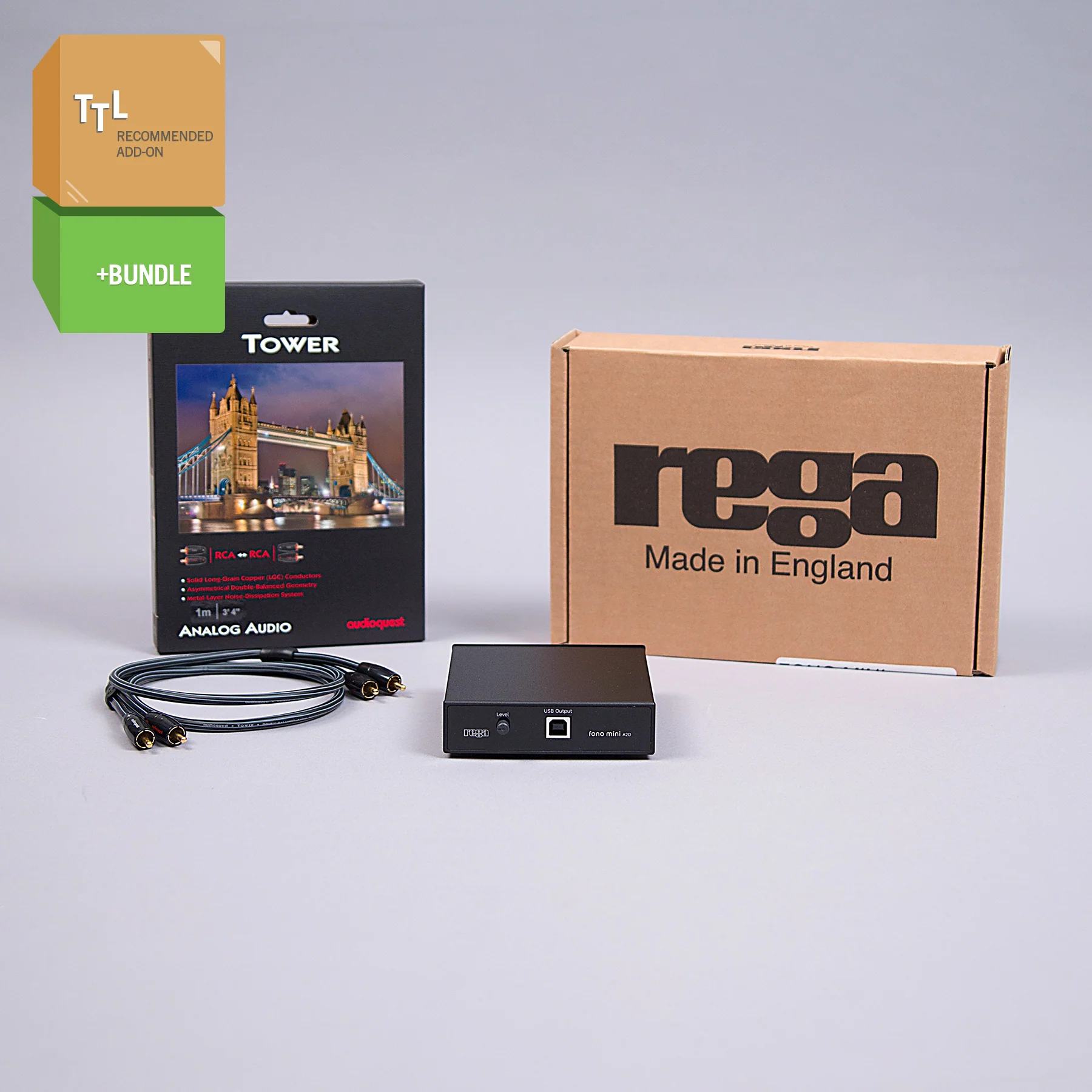 Rega: Planar 1 Turntable - Matte Black - Image 8