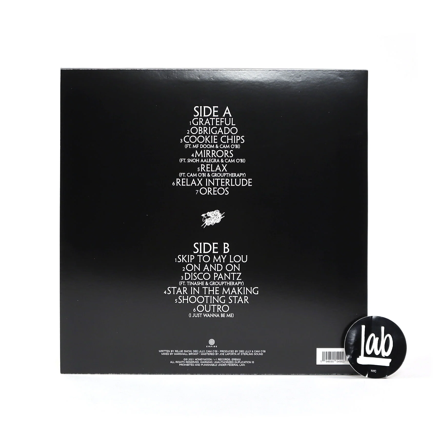 Rejjie Snow: Baw Baw Black Sheep Vinyl LP - Image 2