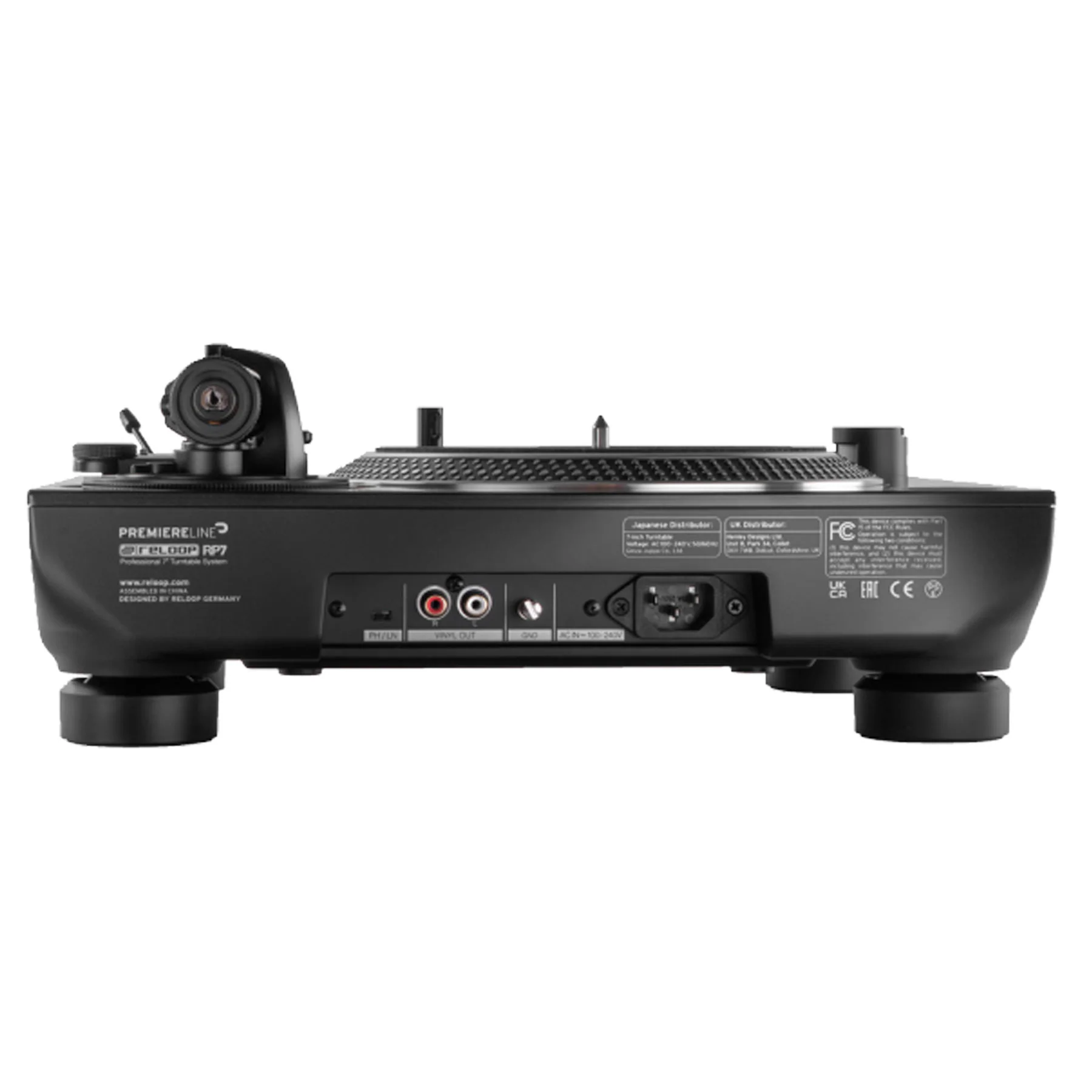 Reloop: RP7 7" Direct-Drive DJ Turntable - Image 7