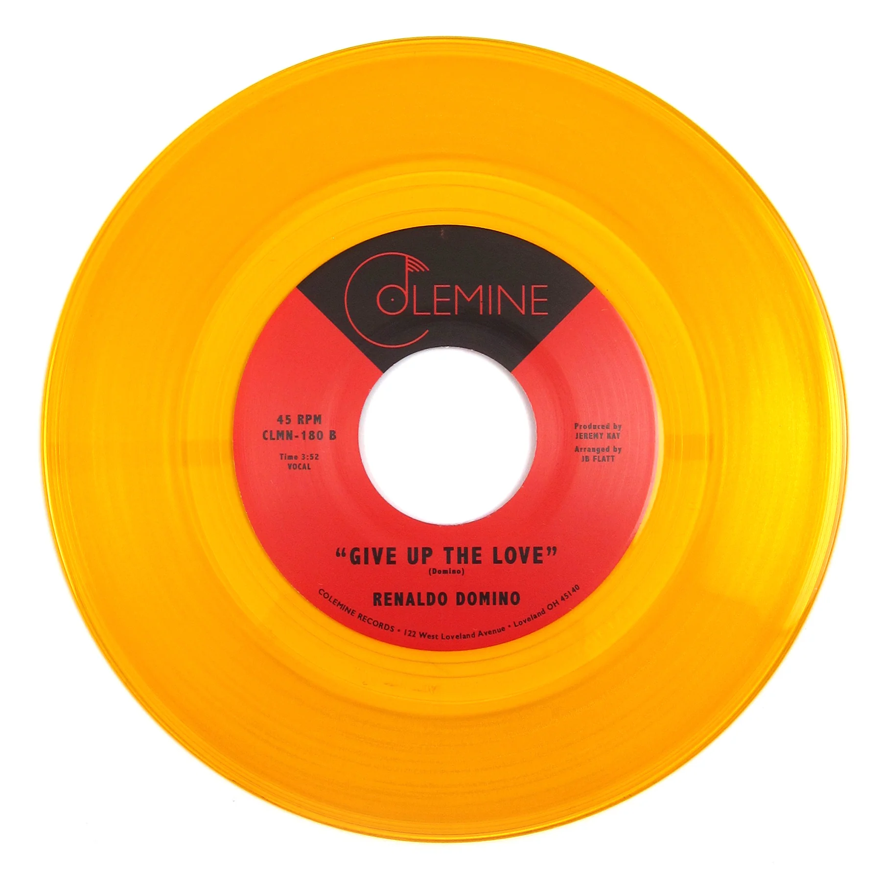 Renaldo Domino: No Laggin' And Draggin' (Colored Vinyl) Vinyl 7" - Image 2