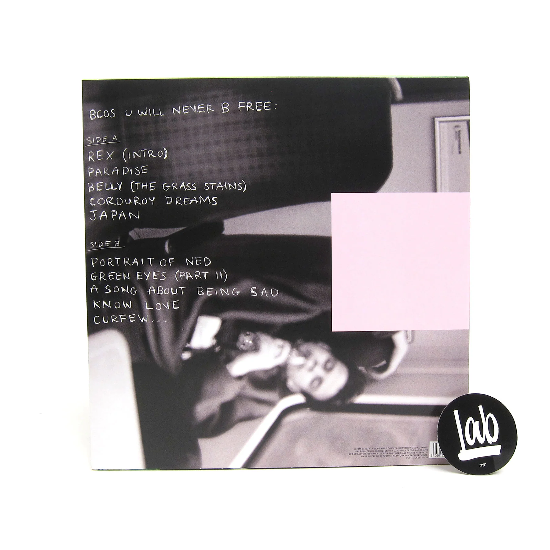 Rex Orange County: Bcos U Will Never B Free Vinyl LP - Image 3