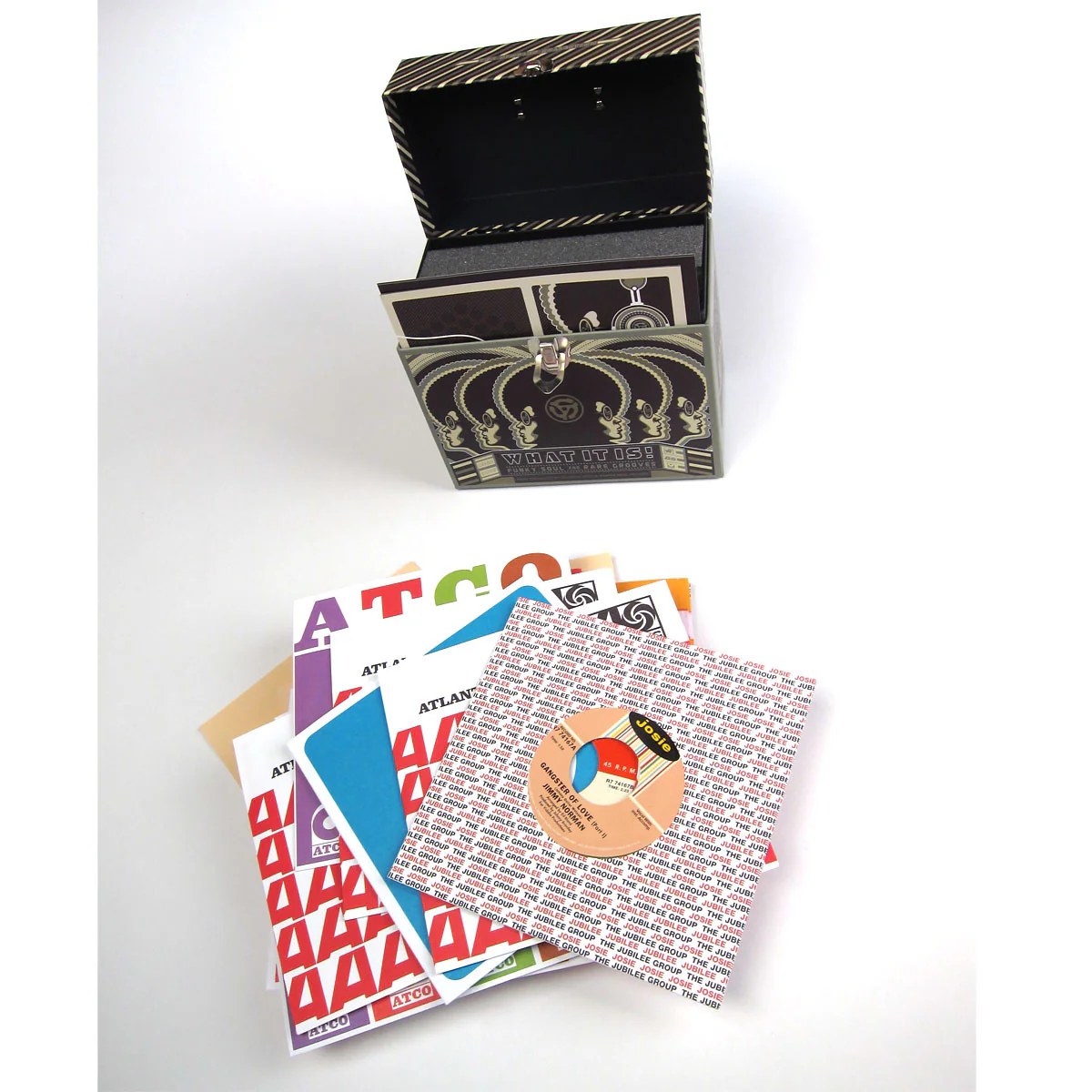 Rhino: What It Is - Funky Soul and Grooves 7" Vinyl Boxset - Image 2