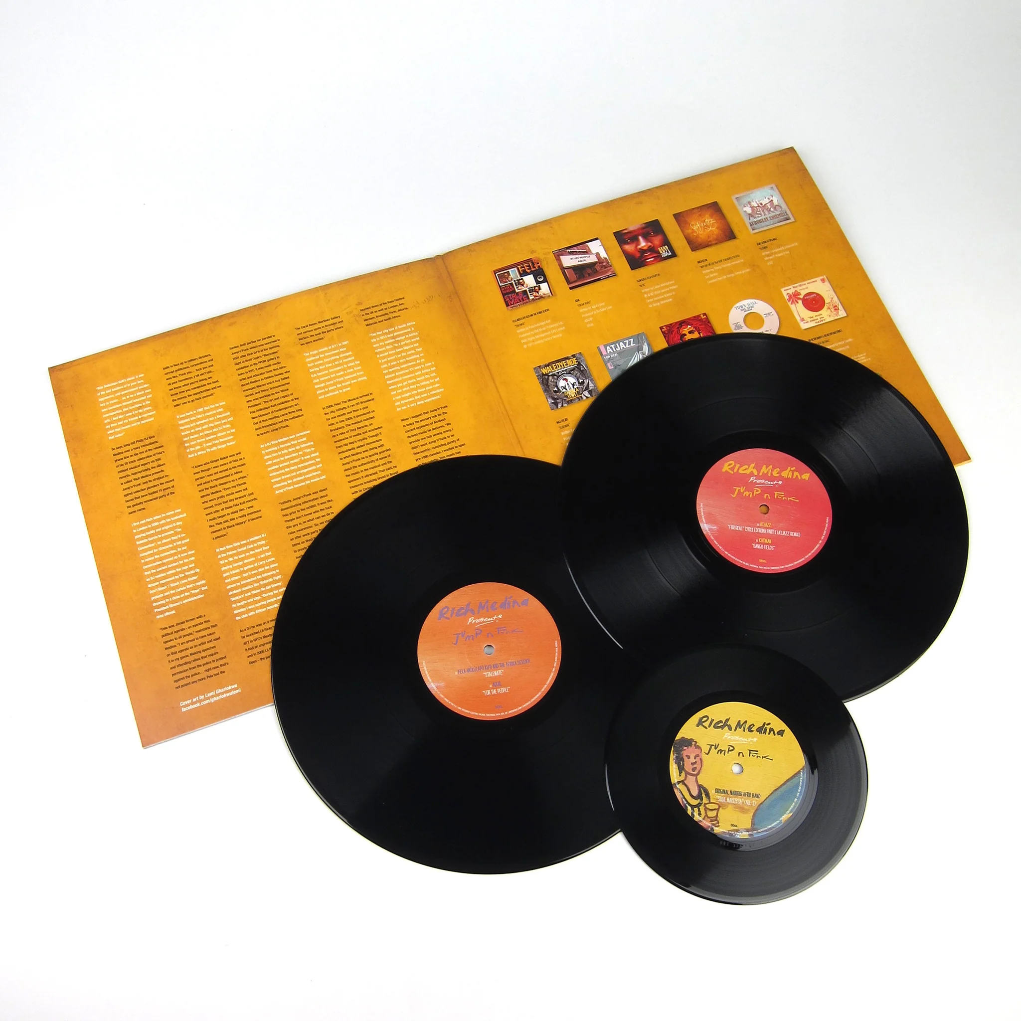 Rich Medina: Jump 'N' Funk Vinyl 2LP+7" - Image 2