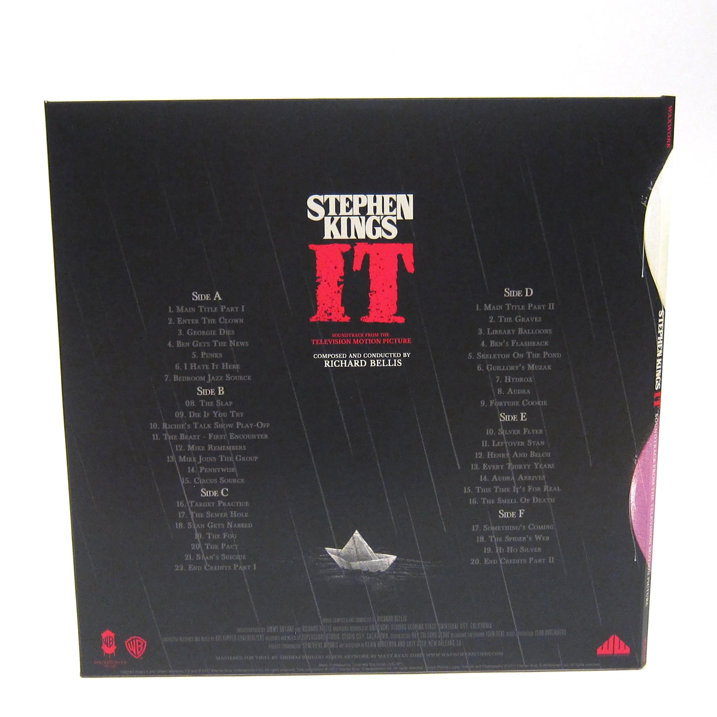 Richard Bellis: Stephen King's It Soundtrack (180g, Colored Vinyl) Vinyl 3LP - Image 3