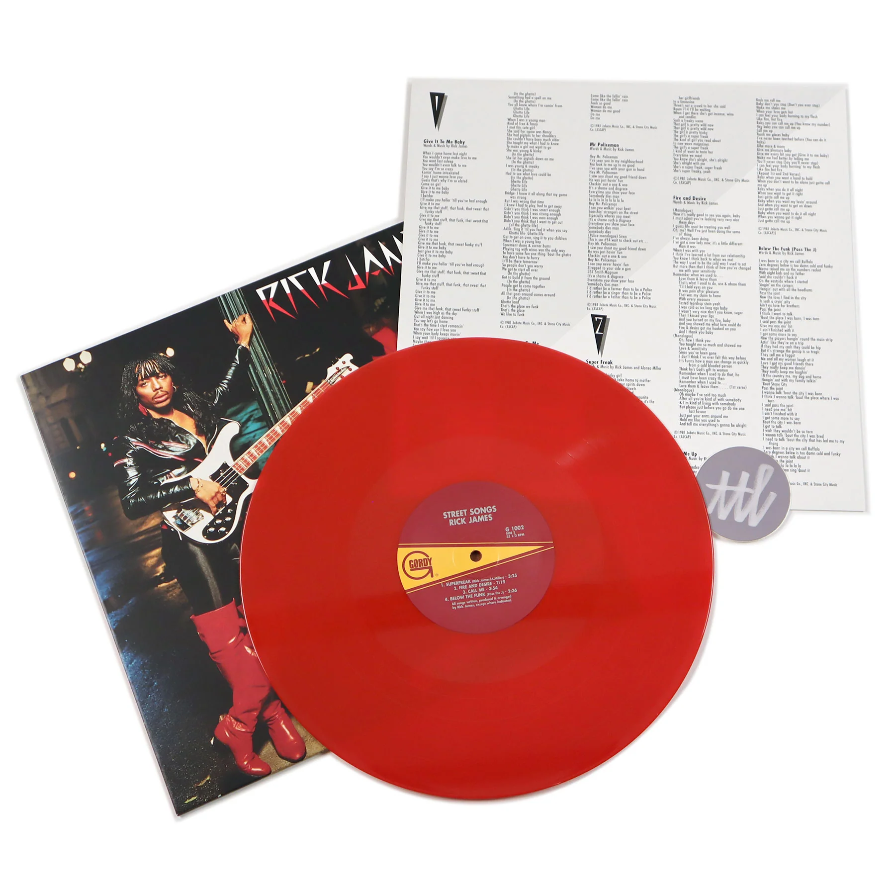 Rick James: Street Songs (Colored Vinyl) Vinyl LP - Image 2