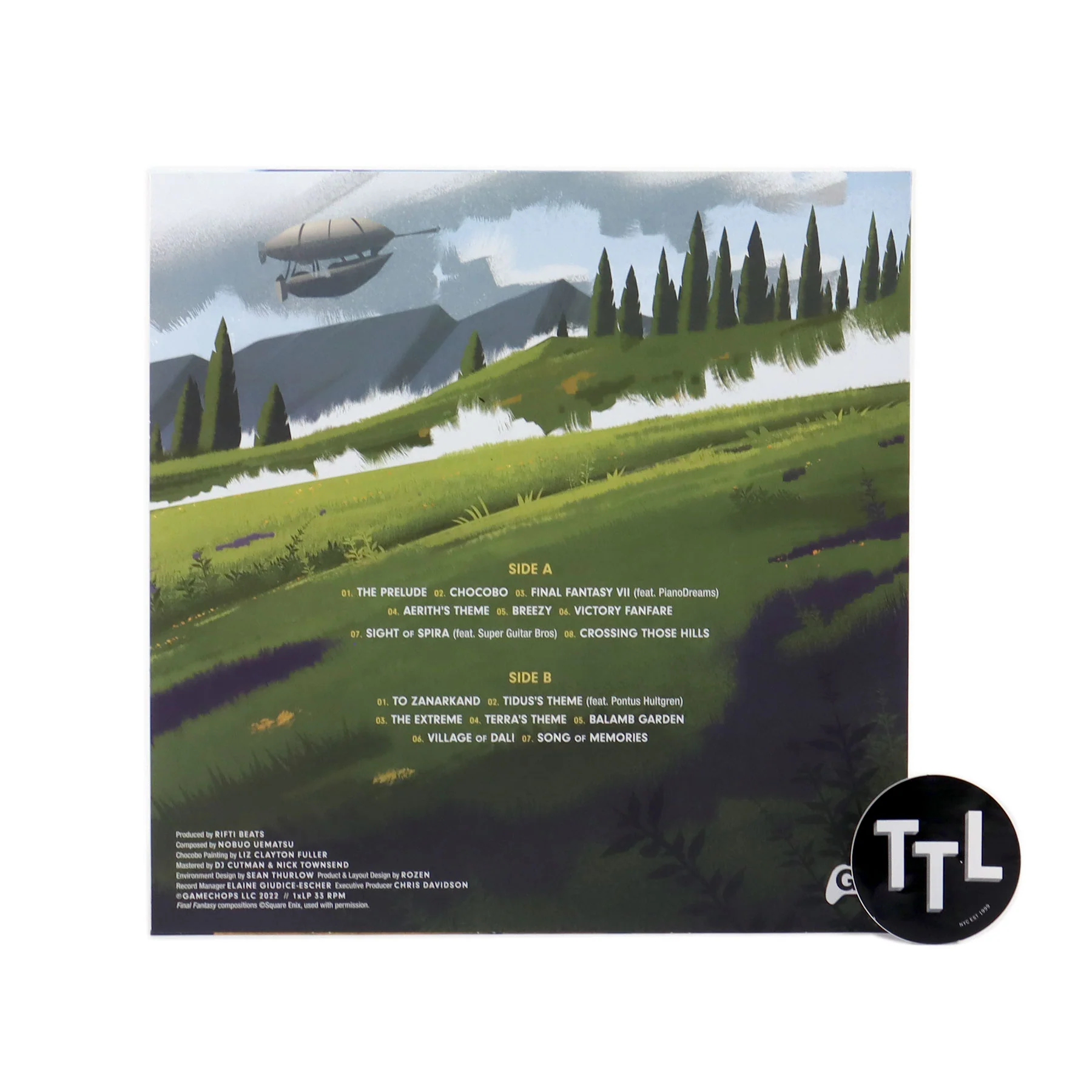 Rifti Beats: Chocobo & Chill (Colored Vinyl) (Final Fantasy) Vinyl LP - Image 3