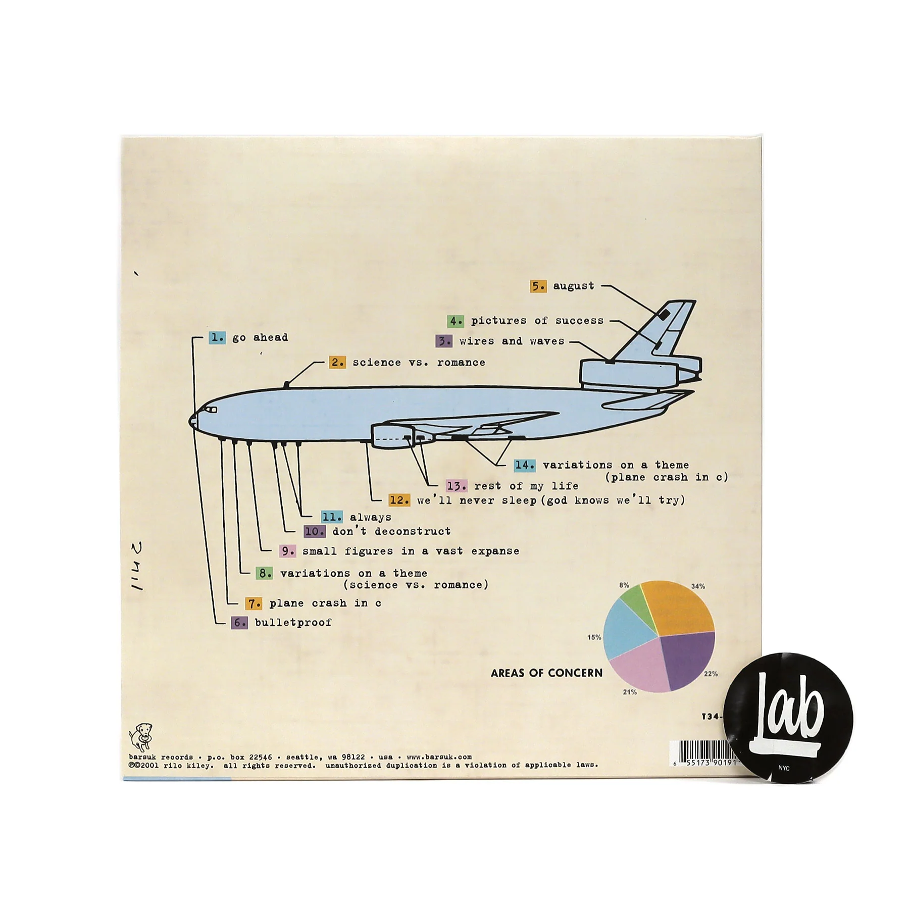 Rilo Kiley: Take Offs And Landings (180g, Indie Exclusive Colored Vinyl) Vinyl 2LP - Image 4