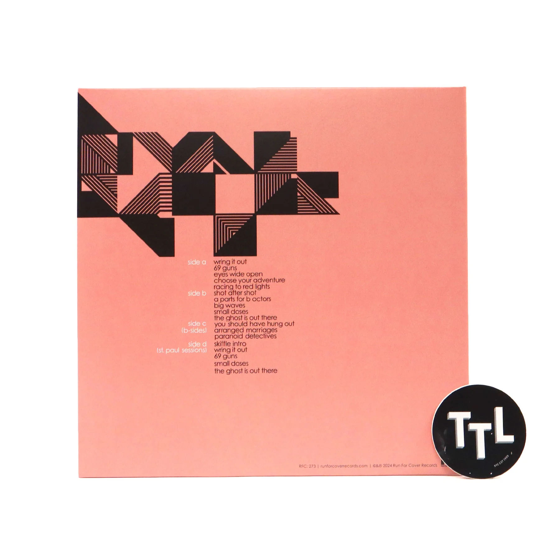 Rival Schools: Pedals (Pink Colored Vinyl) Vinyl 2LP - Image 3