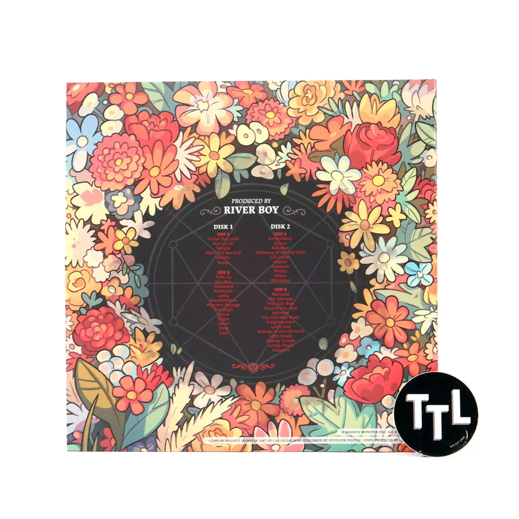 River Boy: Cult Of The Lamb Soundtrack (Colored Vinyl) Vinyl 2LP - Image 3