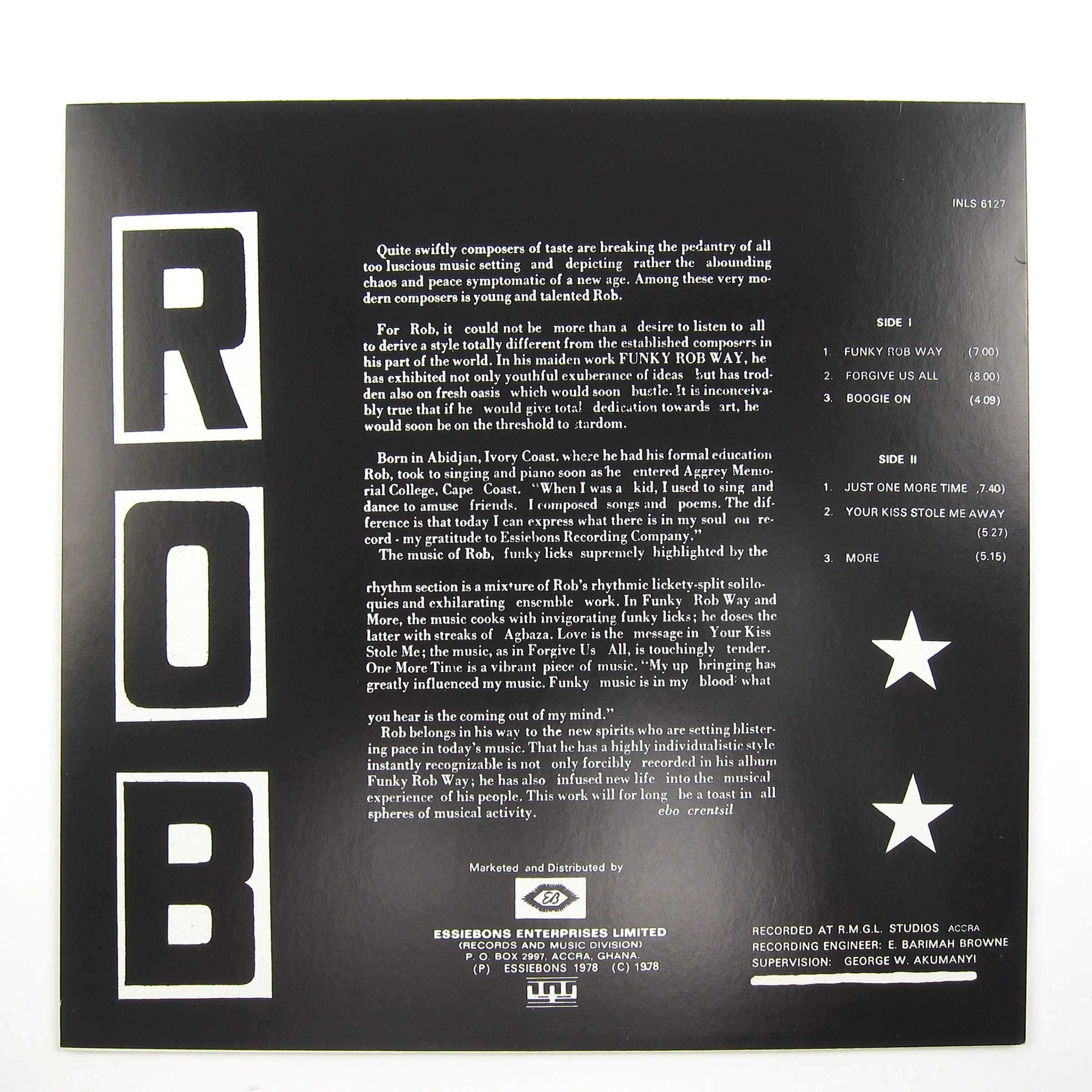 Rob: Rob Vinyl LP - Image 2