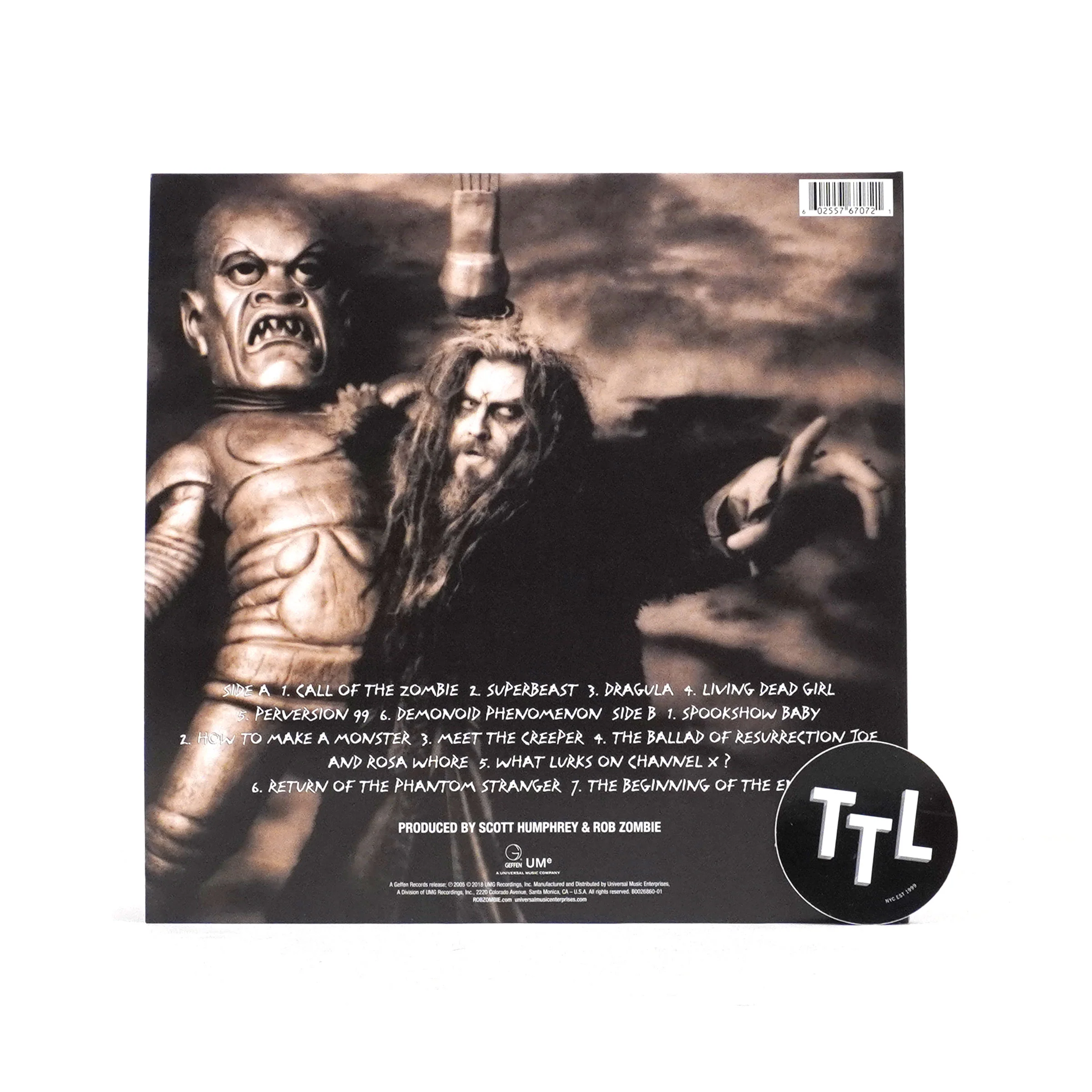 Rob Zombie: Hellbilly Deluxe (Colored Vinyl) Vinyl LP - Image 3