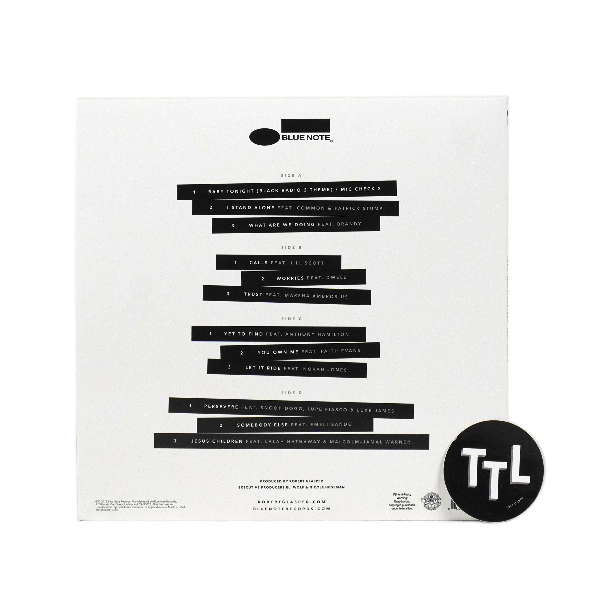 Robert Glasper Experiment: Black Radio 2 Vinyl 2LP - Image 3