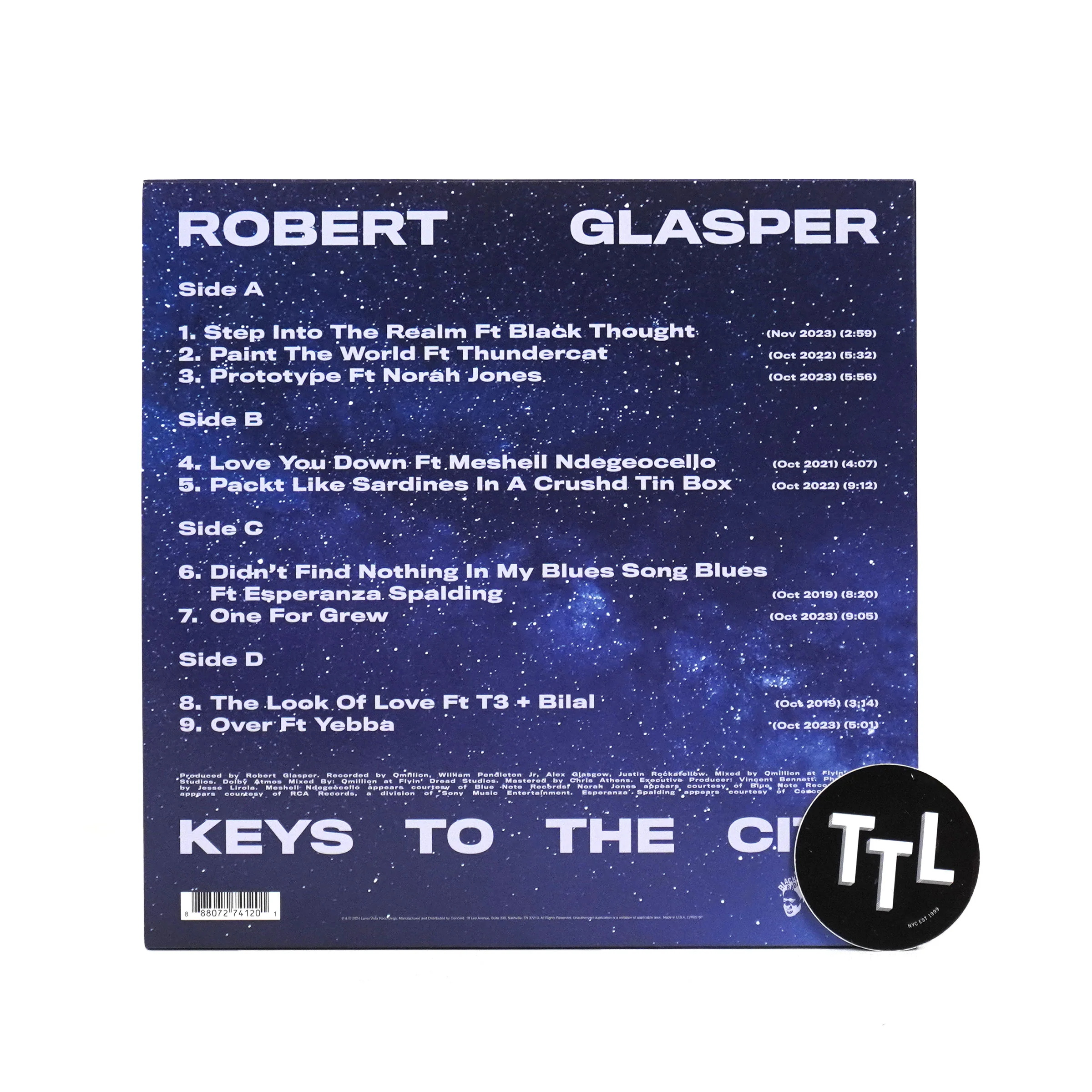 Robert Glasper: Keys To The City, Vol. 1 Vinyl 2LP - Image 3