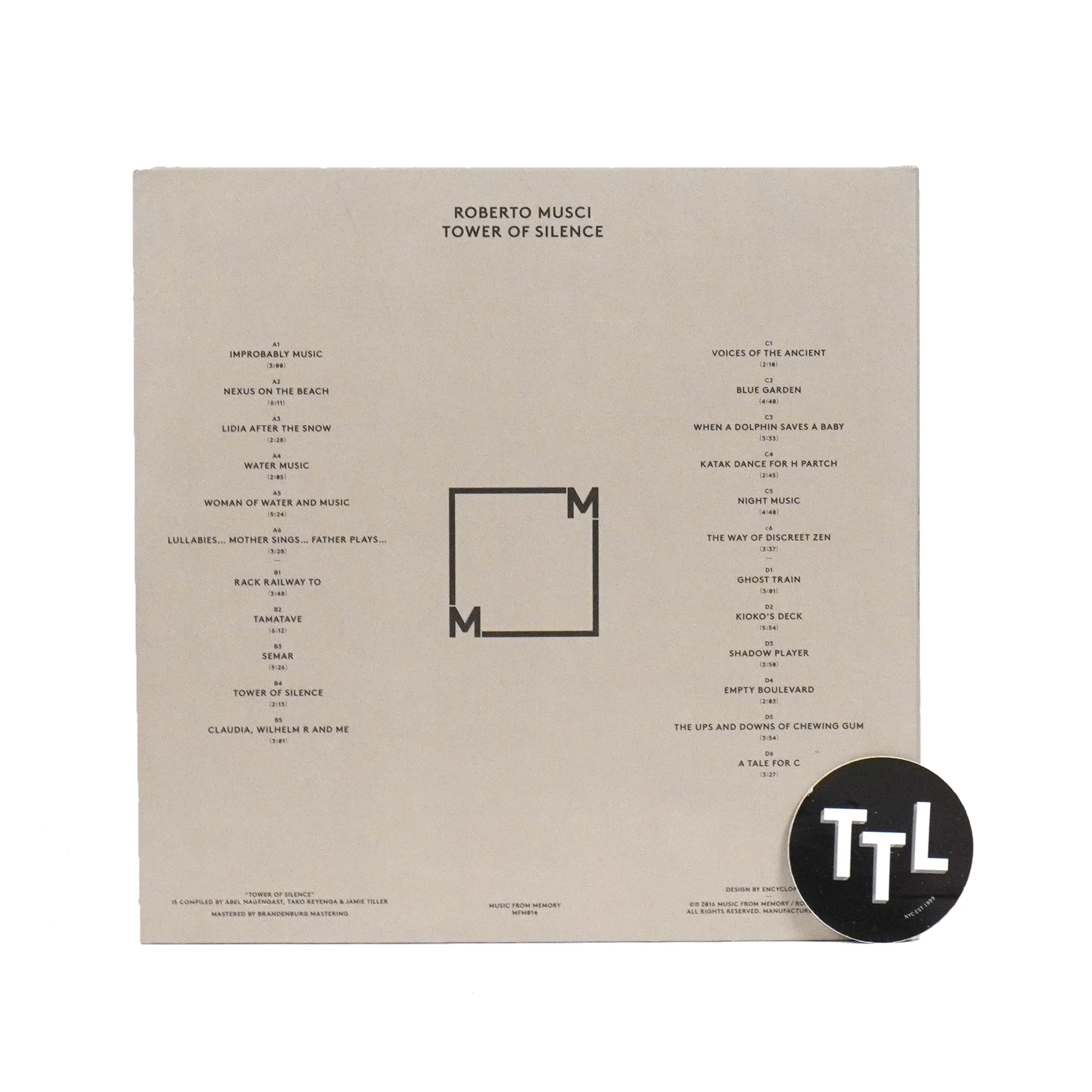 Roberto Musci: Tower Of Silence (Import) Vinyl 2LP - Image 3