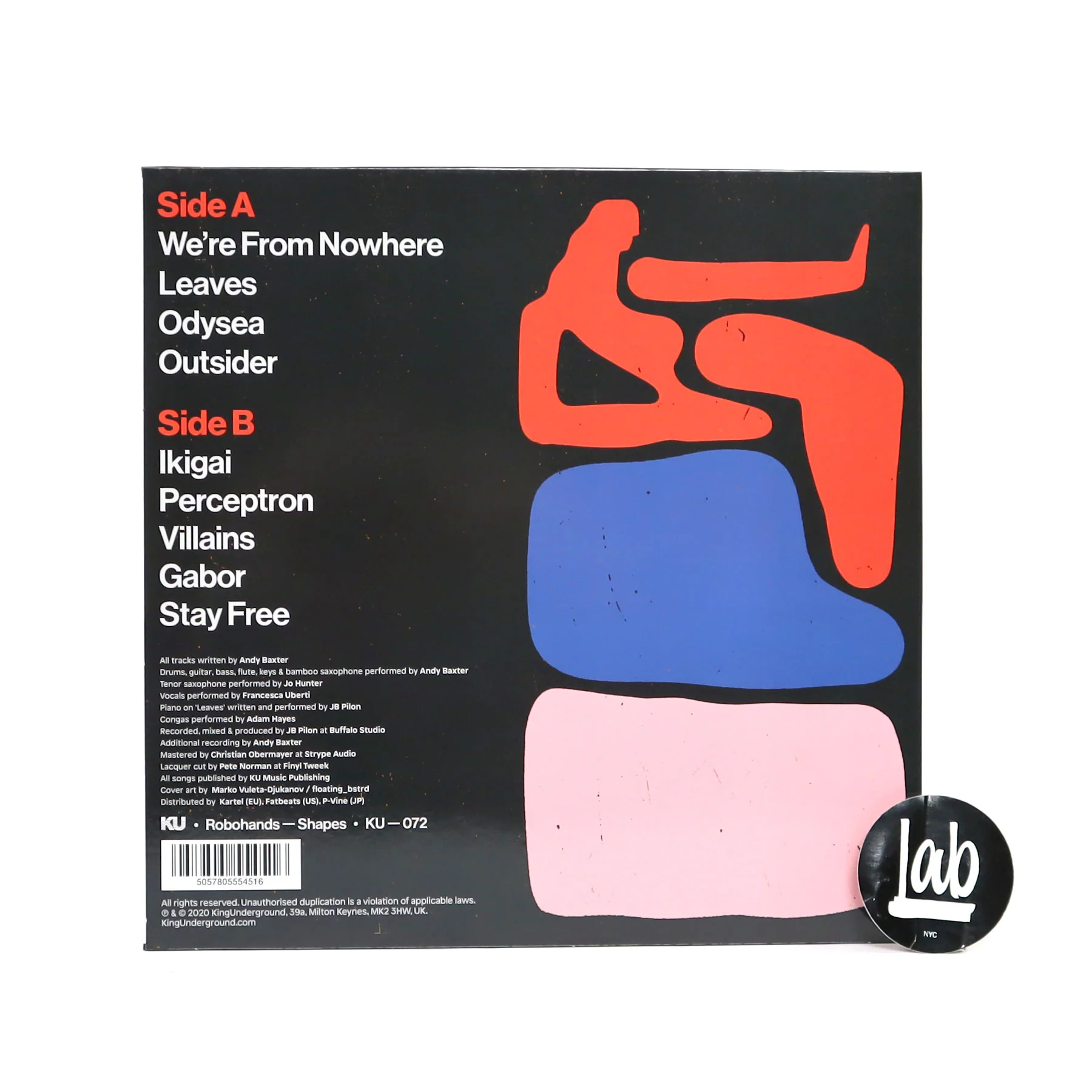 Robohands: Shapes (Colored Vinyl) Vinyl LP - Image 3