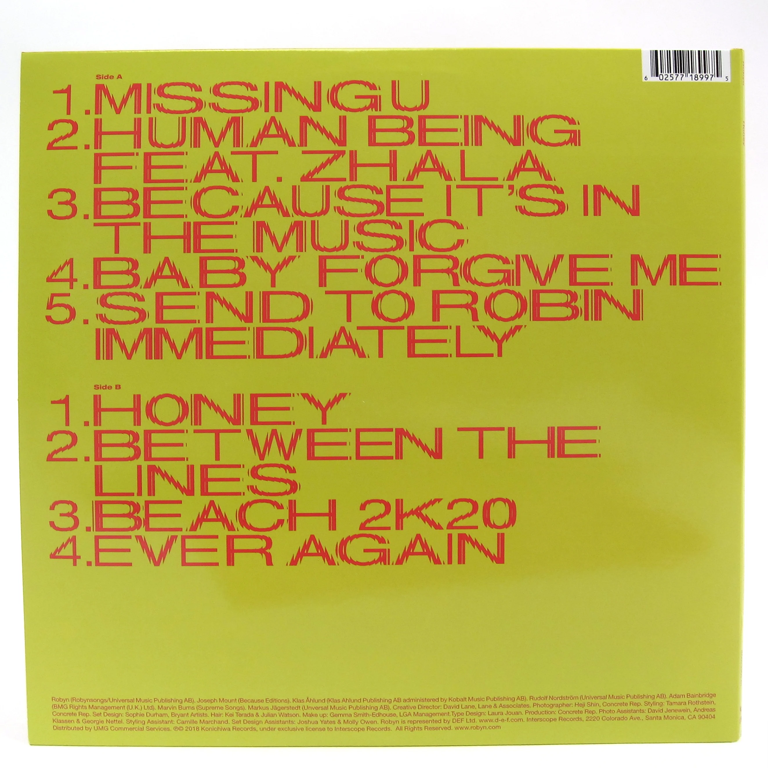 Robyn: Honey Vinyl LP - Image 3