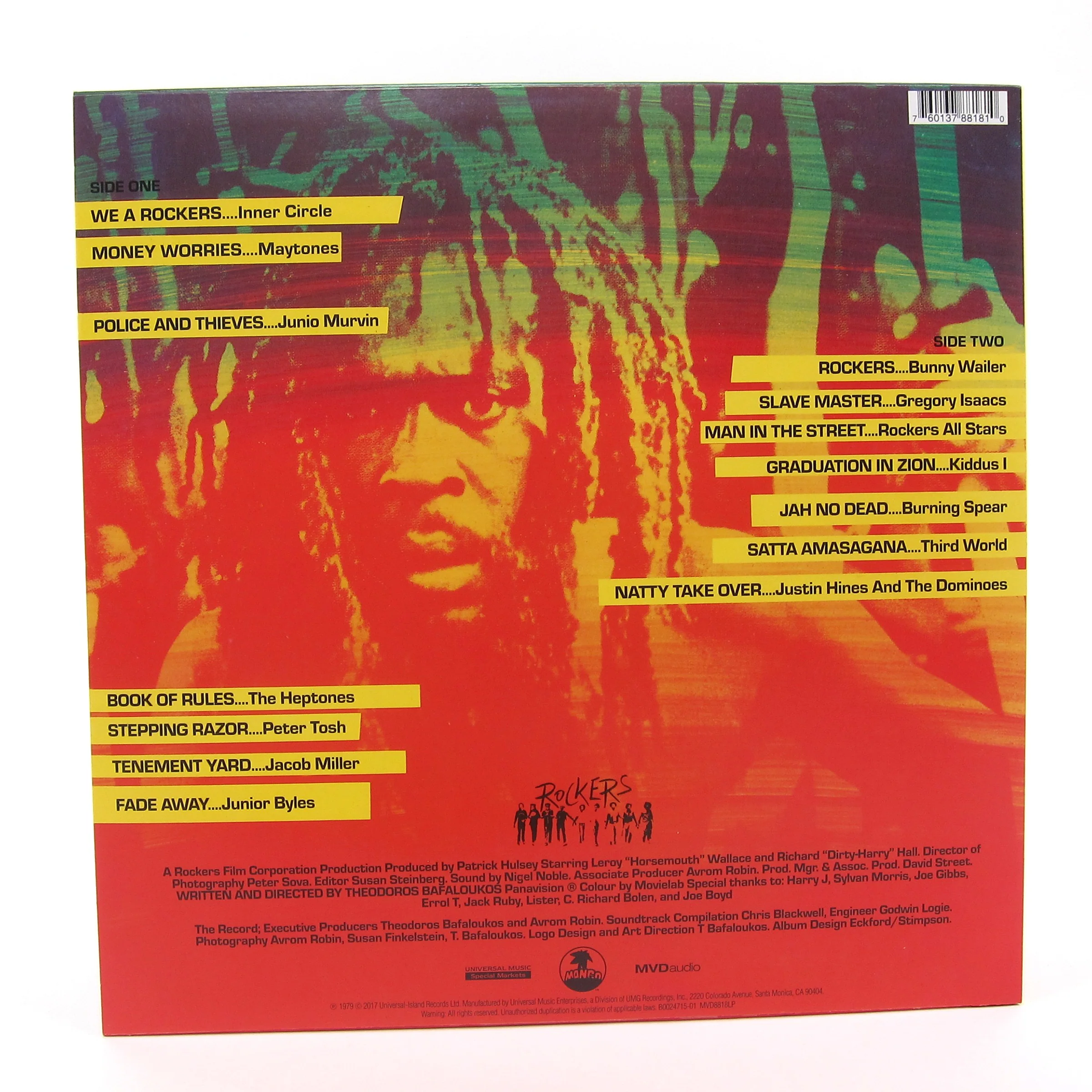 Rockers: Rockers Soundtrack (Colored Vinyl) Vinyl LP - Image 3