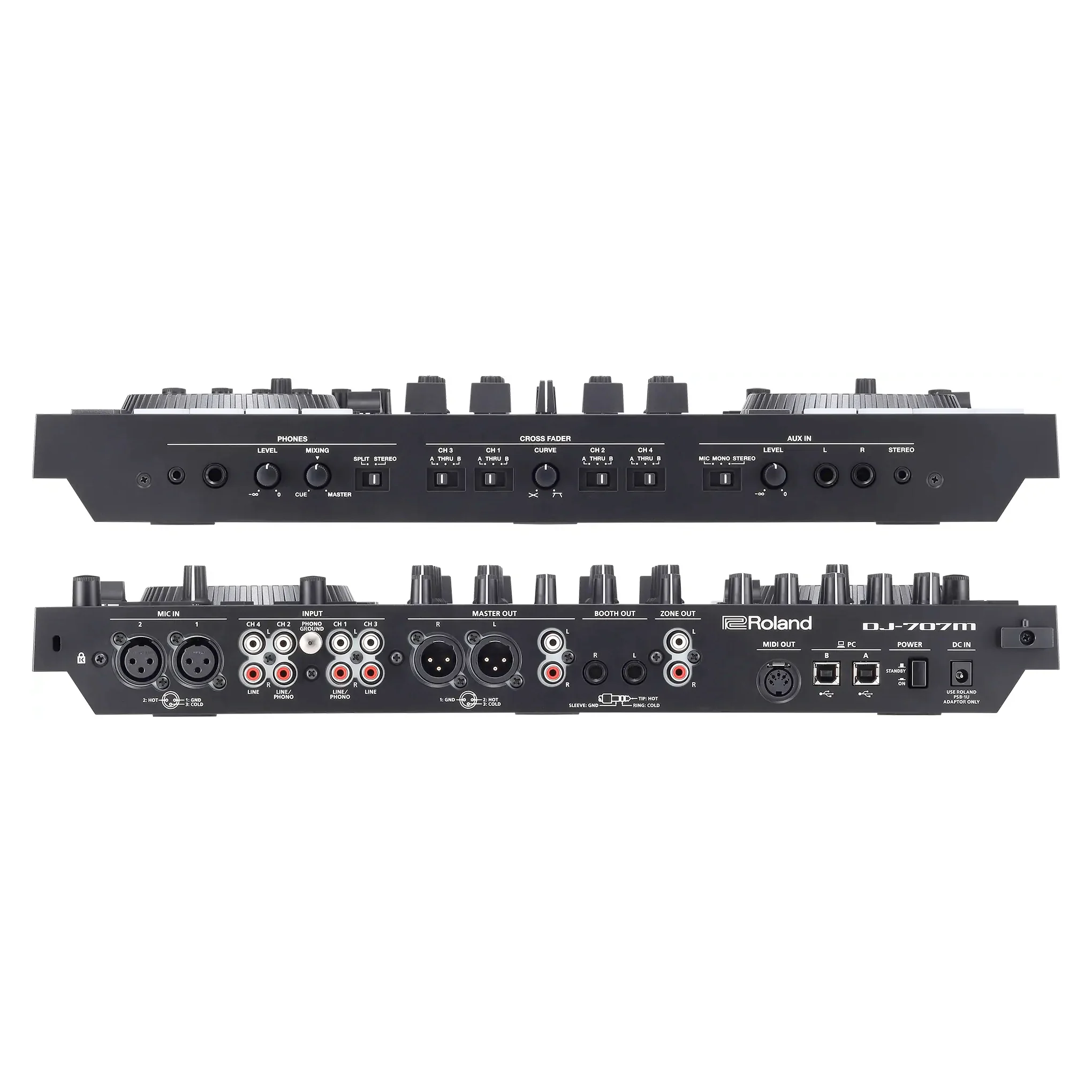 Roland: DJ-707M DJ Controller (Serato) - Image 3