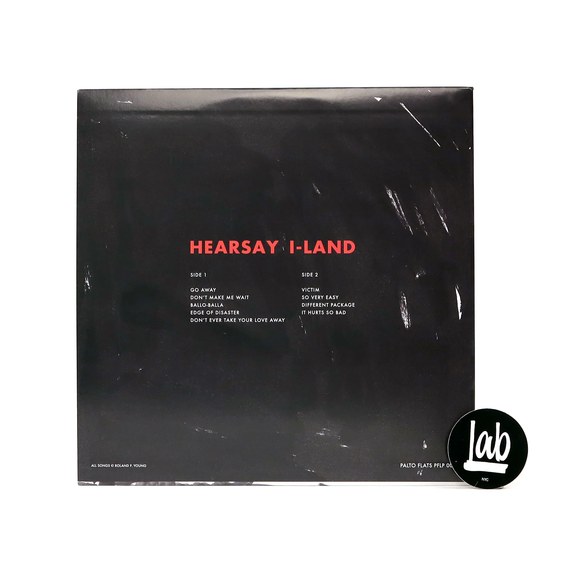 Roland P. Young: Hearsay I-Land Vinyl LP - Image 3