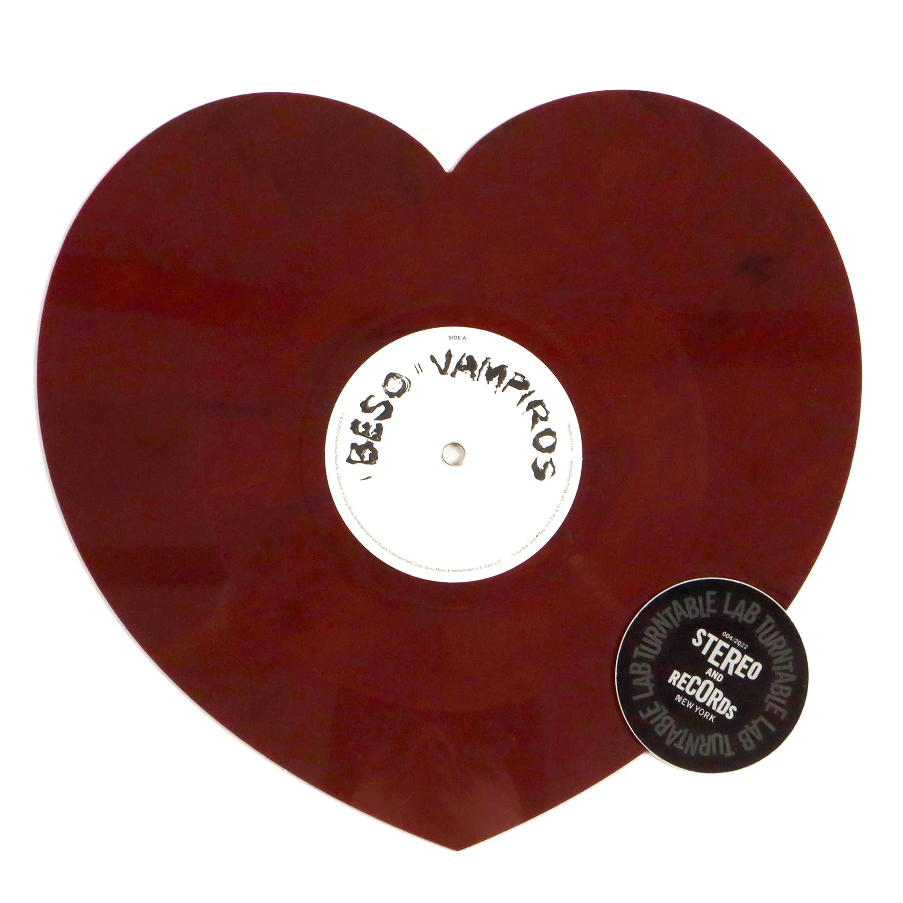 Rosalia & Rauw Alejandro: RR (Heart Shaped Colored Vinyl) Vinyl 12" - Image 2