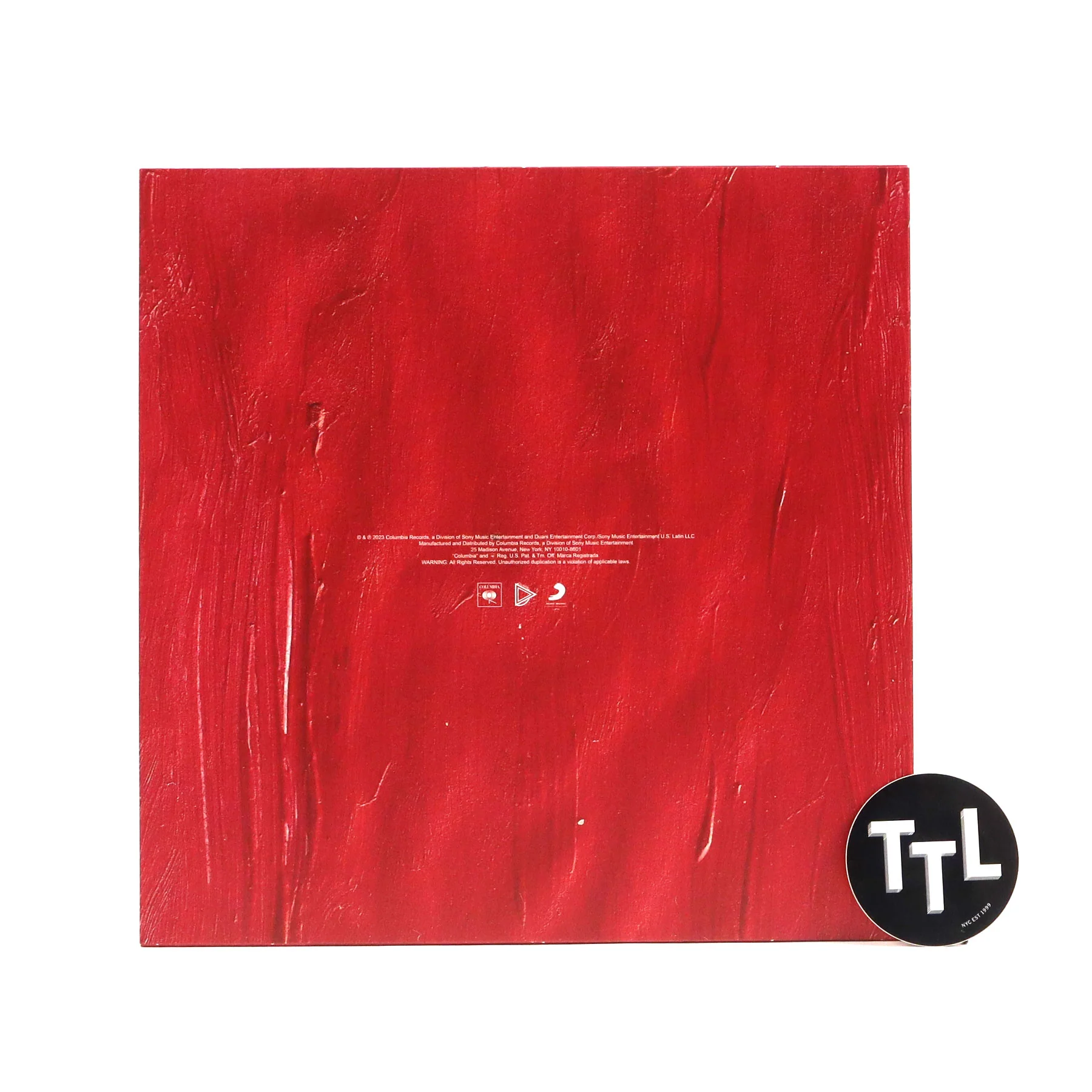 Rosalia & Rauw Alejandro: RR (Heart Shaped Colored Vinyl) Vinyl 12" - Image 3
