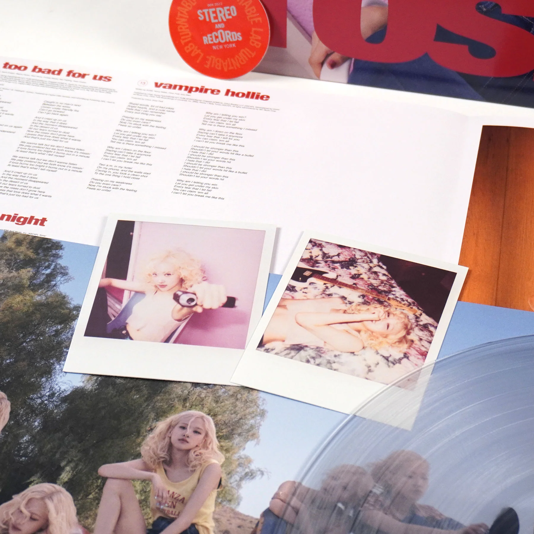 Rose: Rosie (Clear Colored Vinyl) Vinyl LP - Image 2
