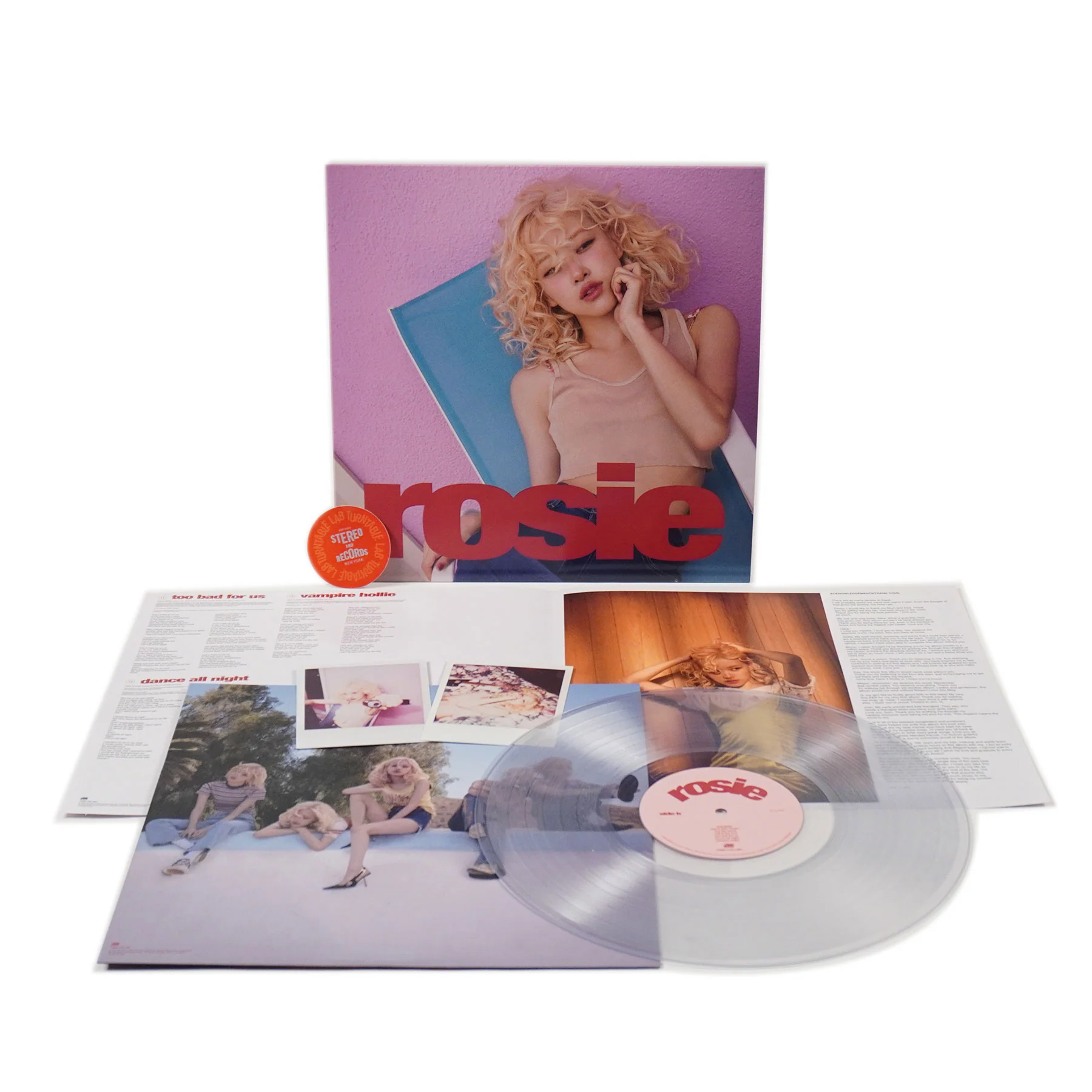 Rose: Rosie (Clear Colored Vinyl) Vinyl LP - Image 3