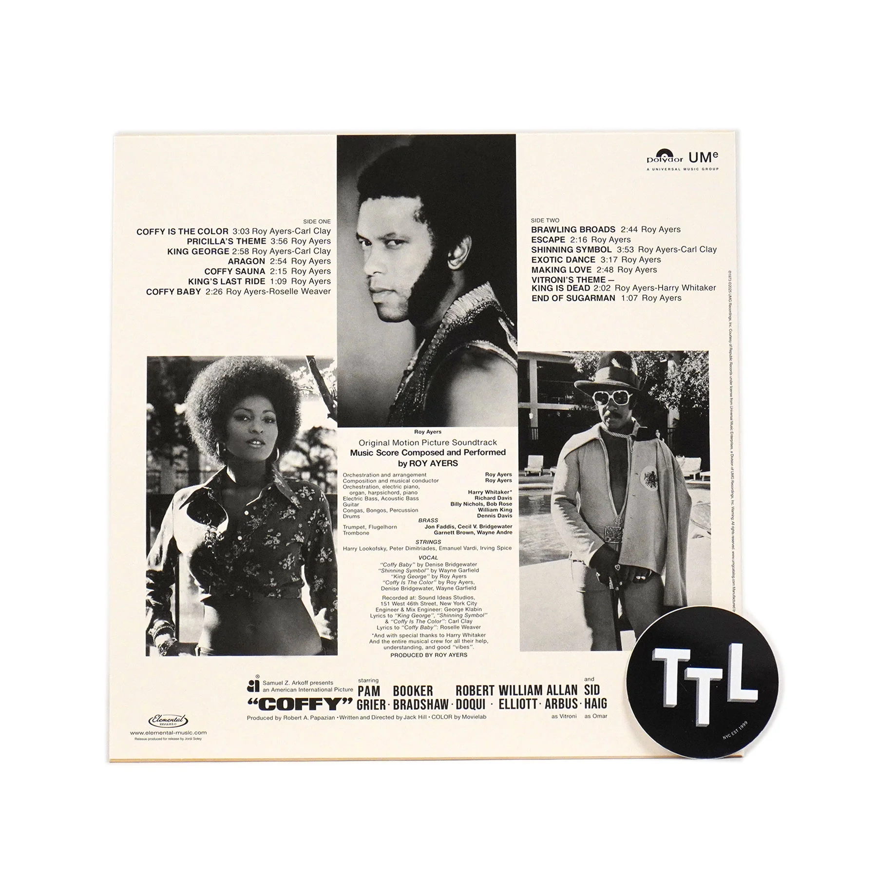 Roy Ayers: Coffy Original Soundtrack Vinyl LP - Image 2